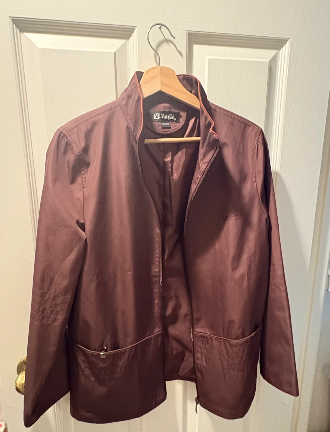 Yun Bi Brown Jacket Size 165/88A
