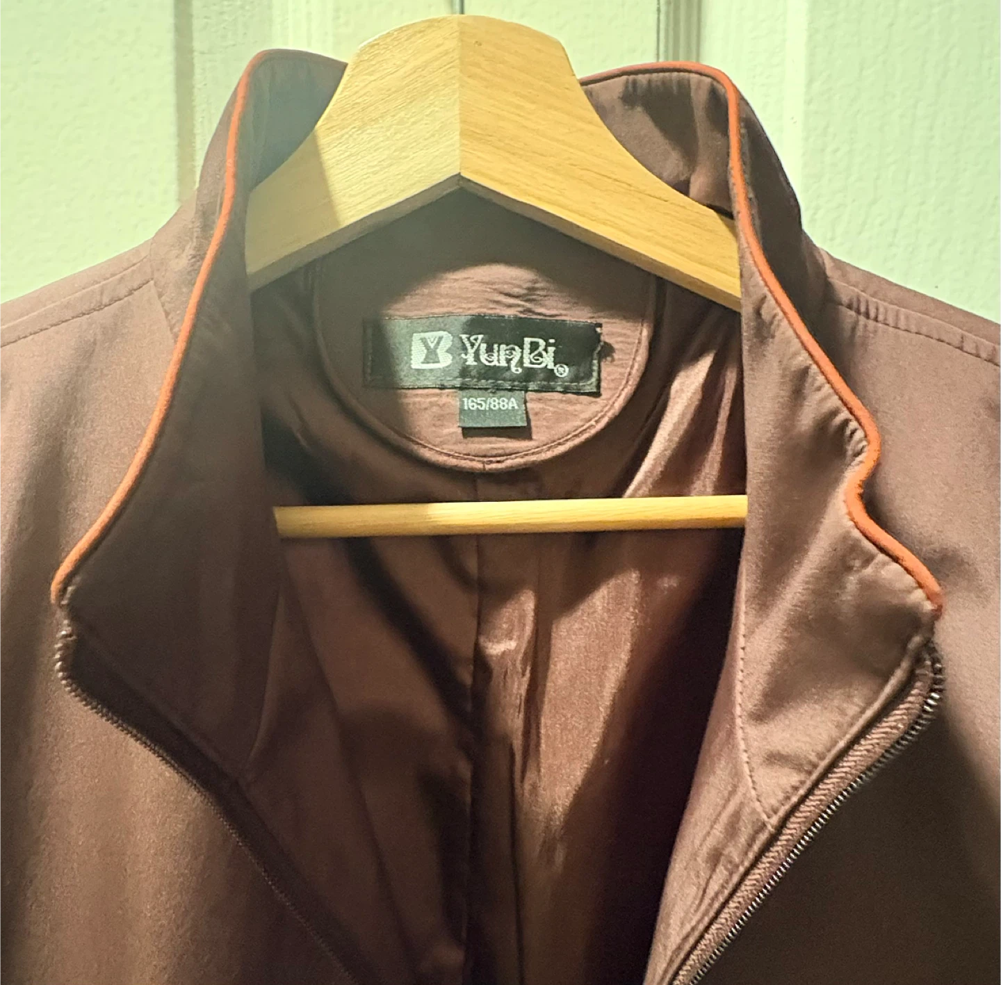 Yun Bi Brown Jacket Size 165/88A - photo 2