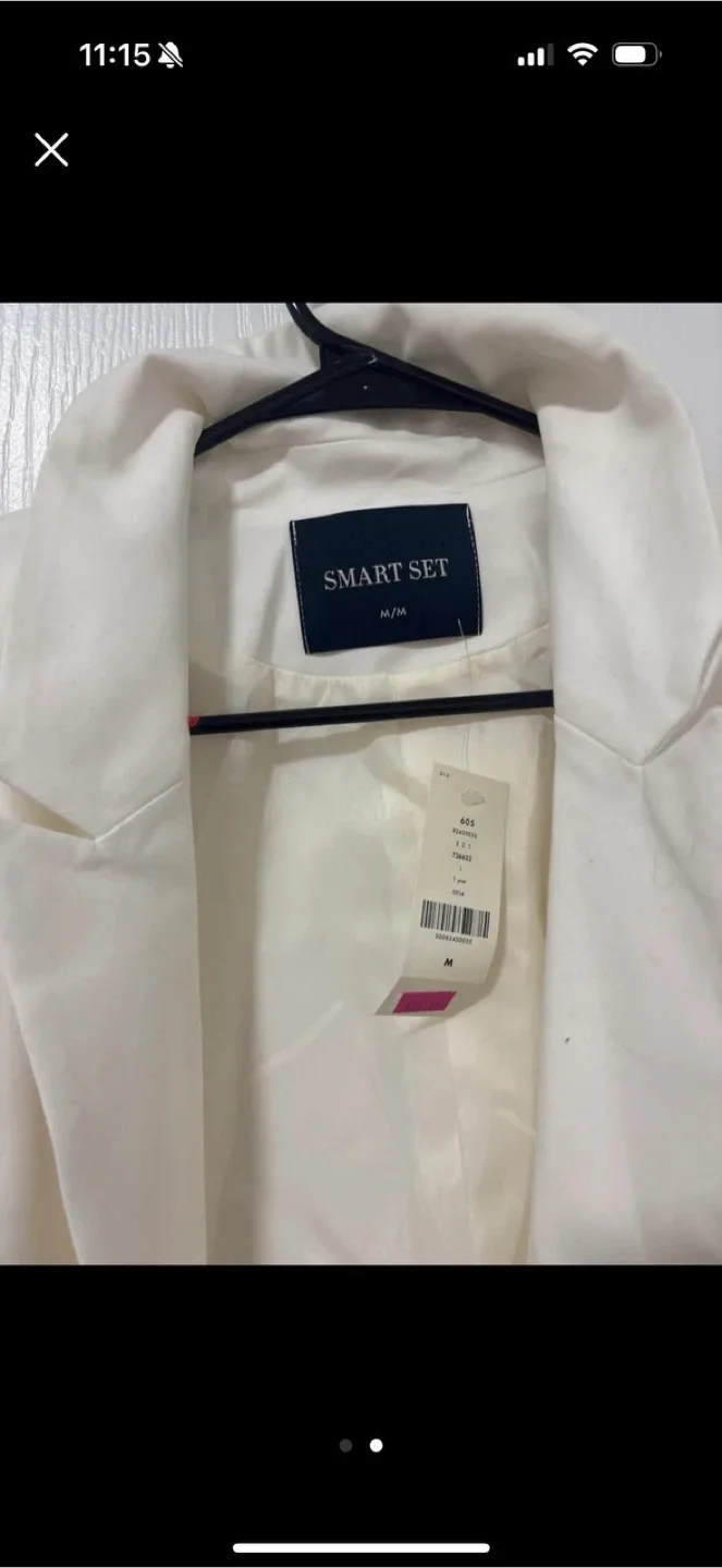 Smart Set Cream Blazer - Size M