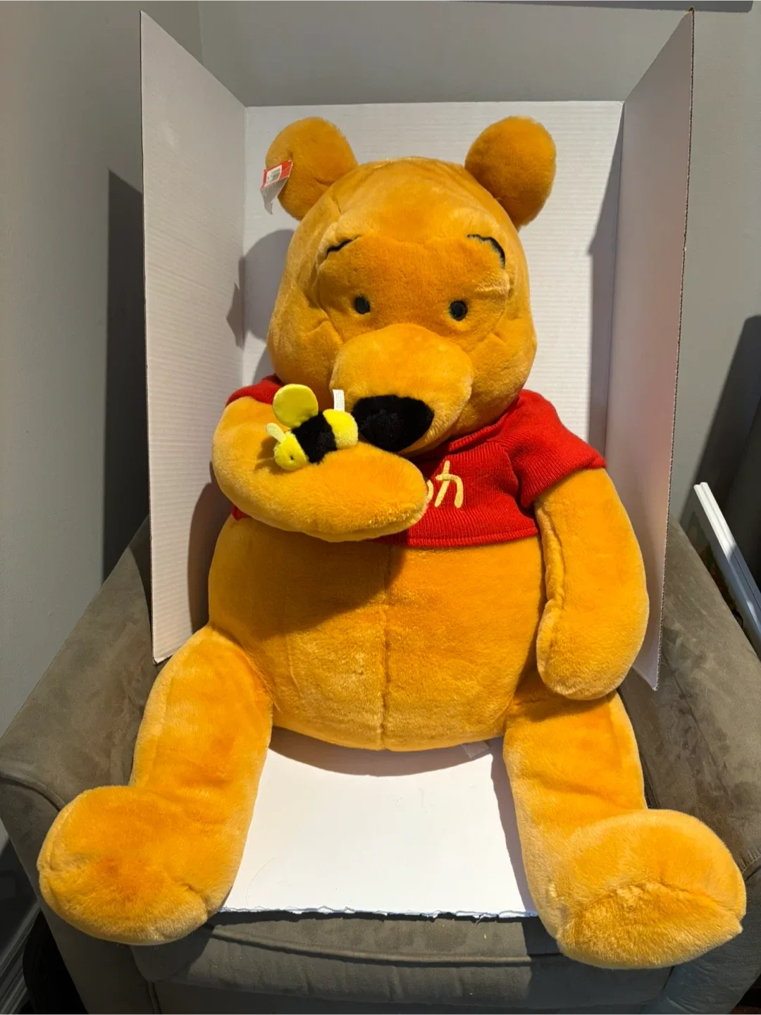 Vintage 1990’s Disney 36” Winnie the Pooh Plush image indicator(2)