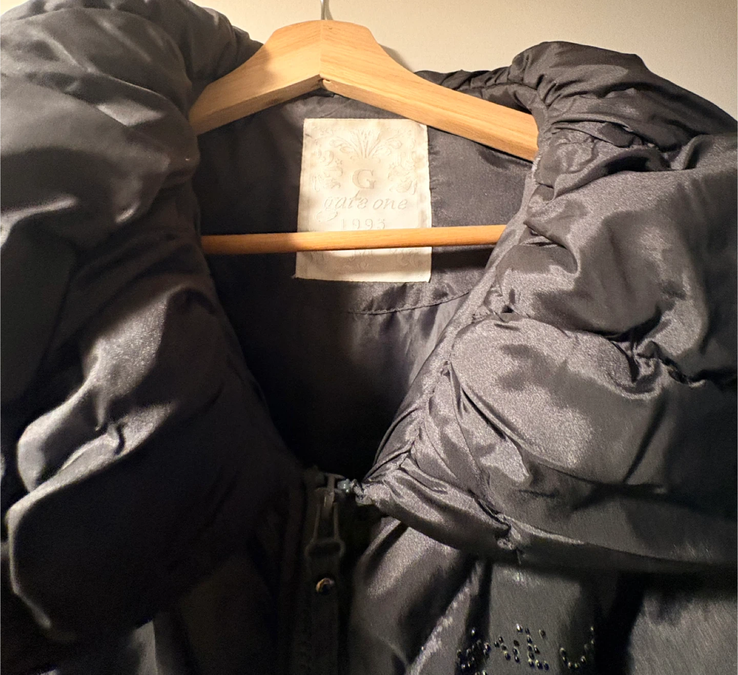 Gate One Puffer Jacket - Black - photo 2