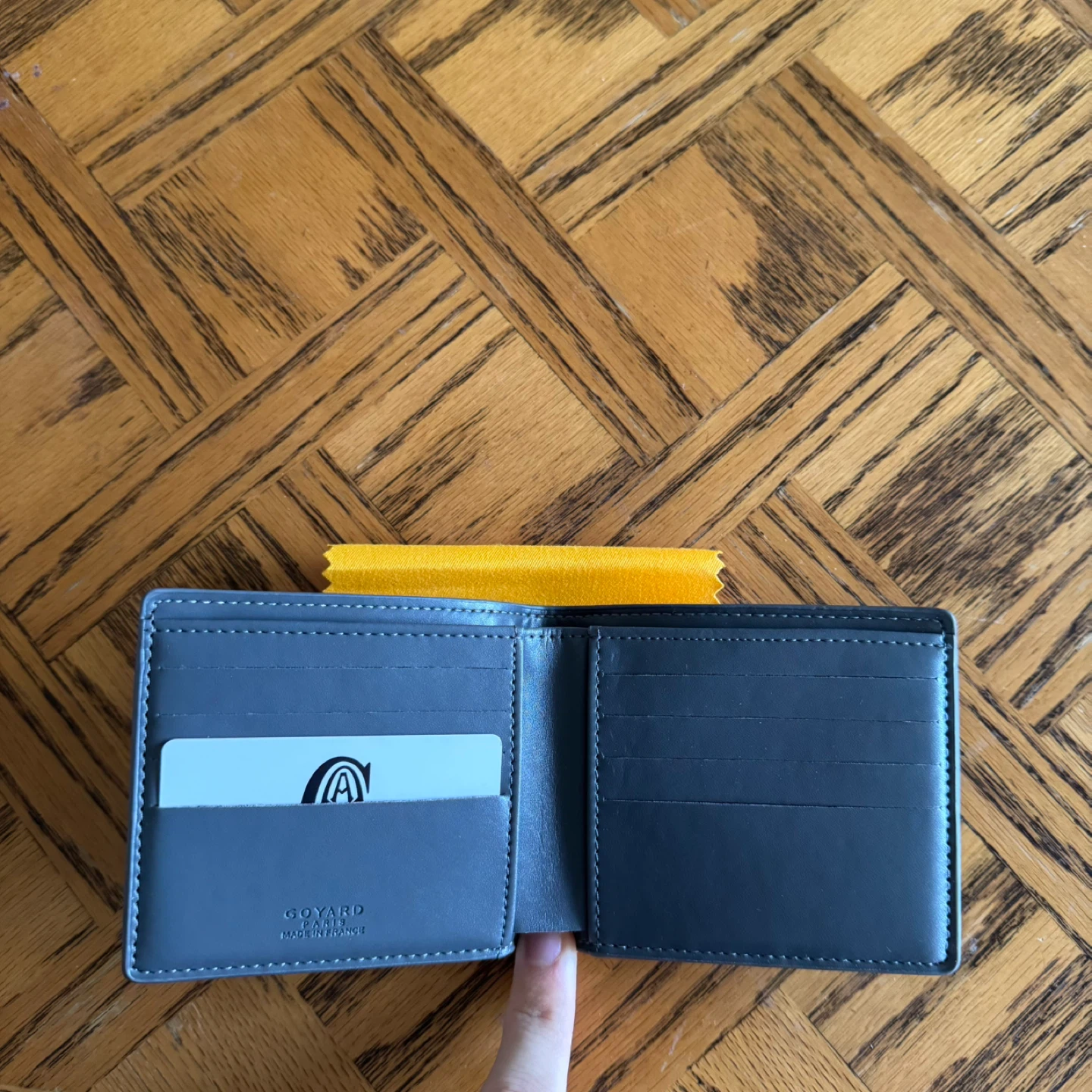Goyard Blue Wallet - photo 2