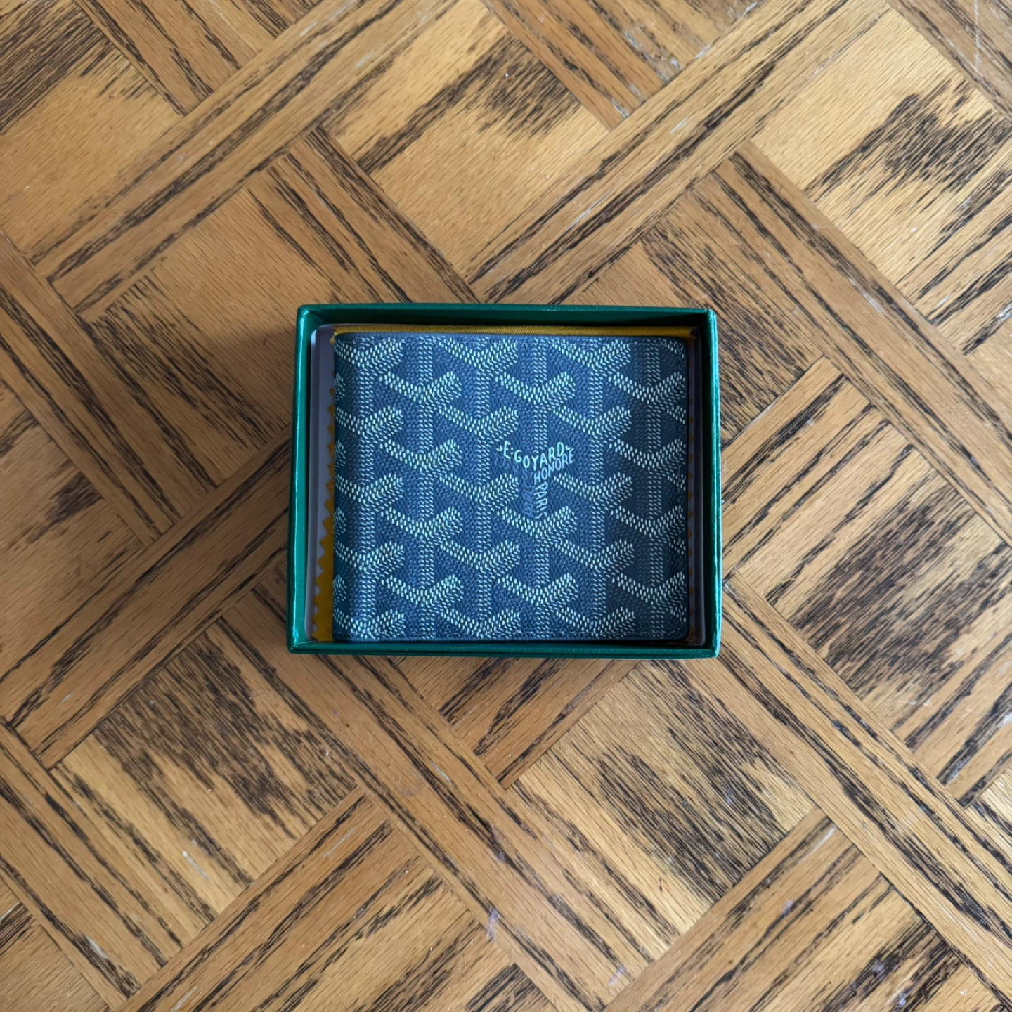 Goyard Blue Wallet