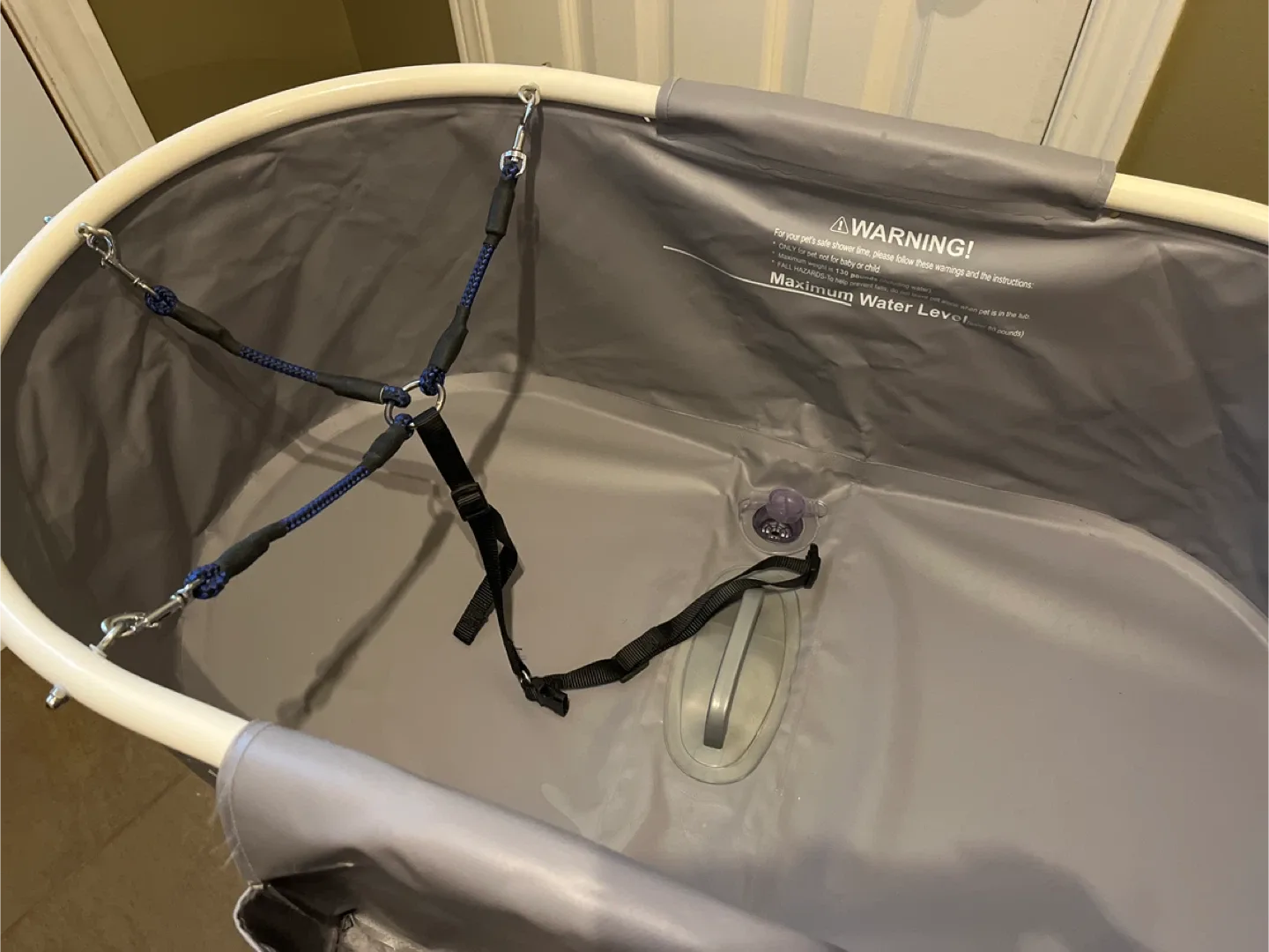 Furesh Pet Bath Tub - Portable & Foldable image indicator(4)