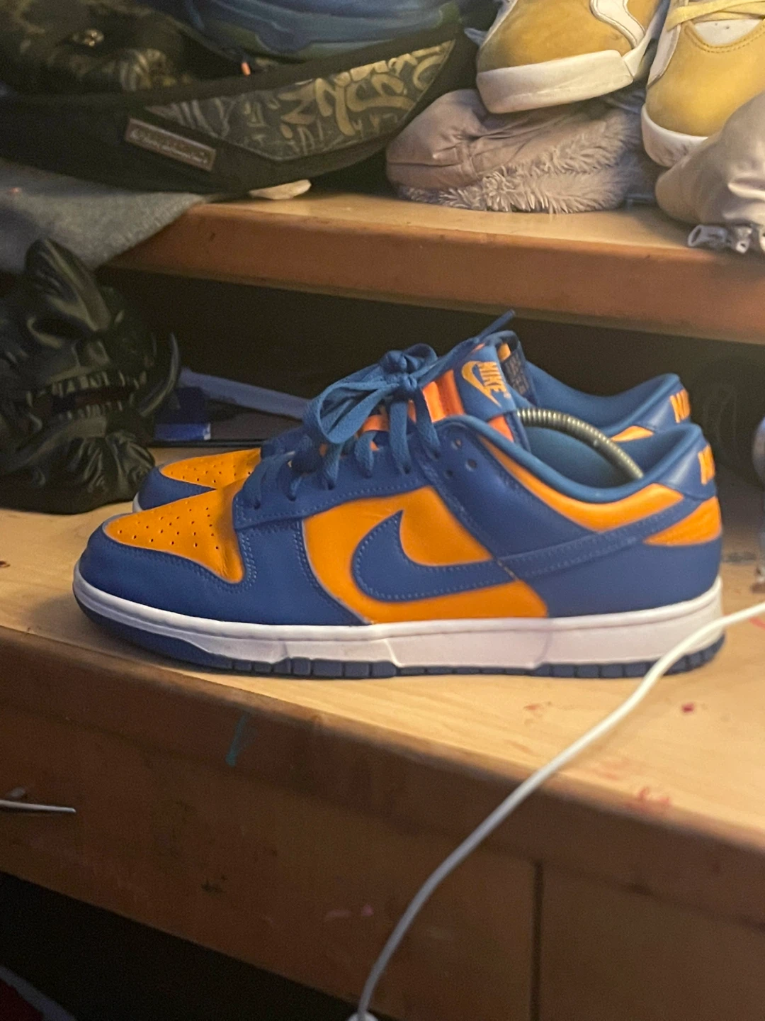 Nike Dunk Low Syracuse Blue Orange - photo 3