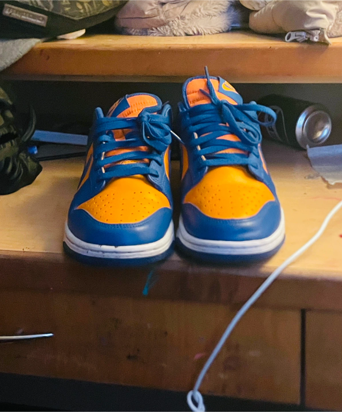 Nike Dunk Low Syracuse Blue Orange - photo 2