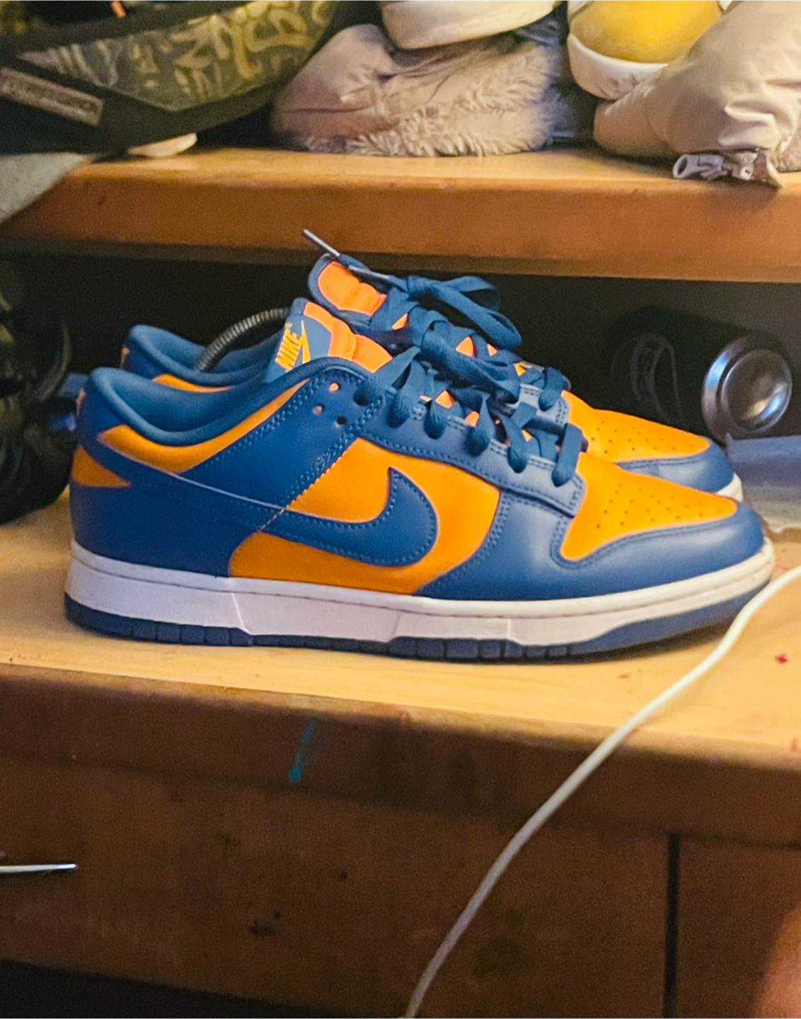 Nike Dunk Low Syracuse Blue Orange