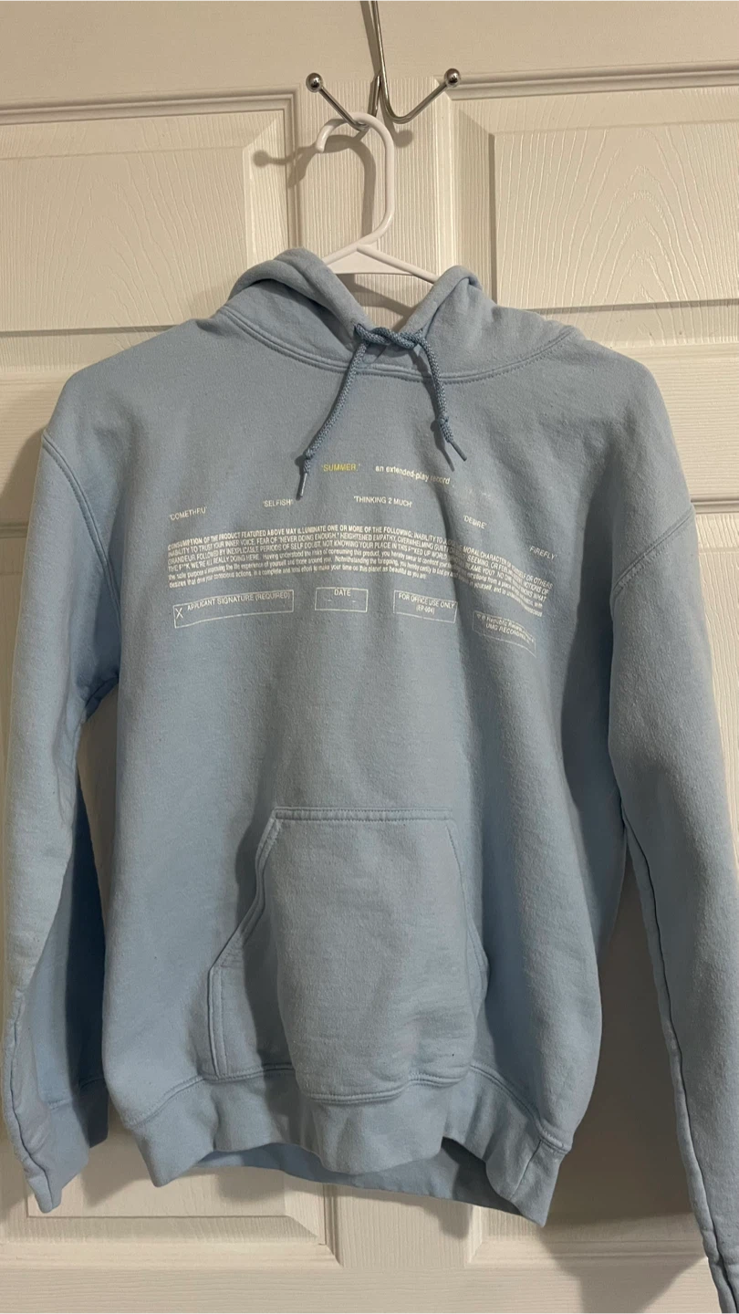 Jeremy Zucker 'Summer,' Hoodie - Size S