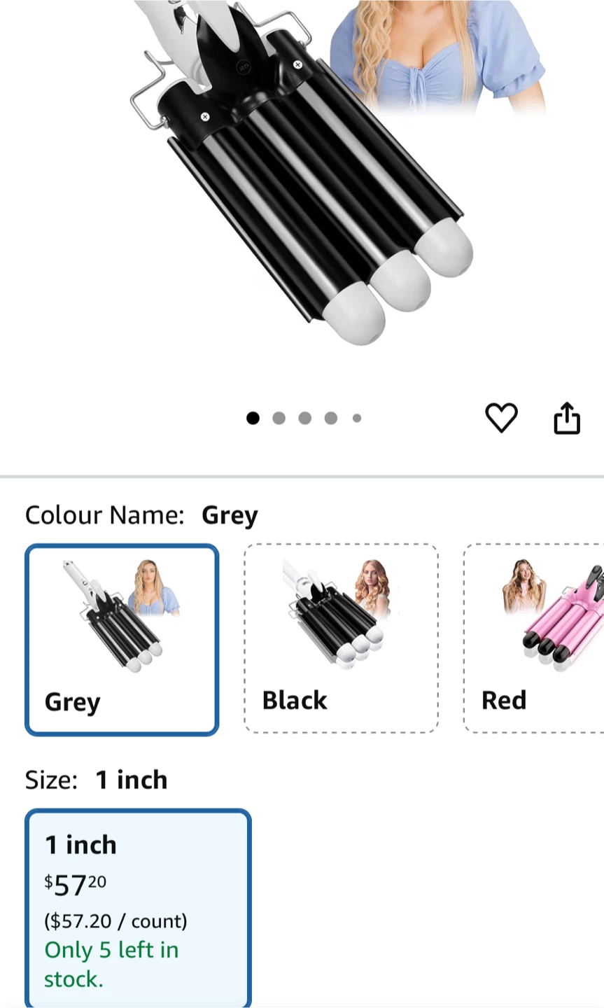 Hair Waver - 1 Inch - Like New! - photo 3