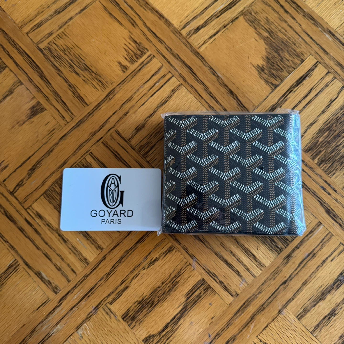 Black&Orange Goyard Paris Wallet - photo 3