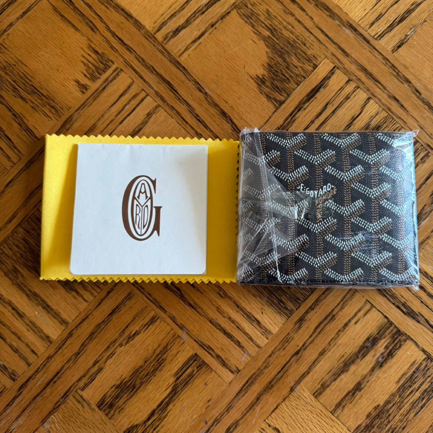 Black&Orange Goyard Paris Wallet - photo 2