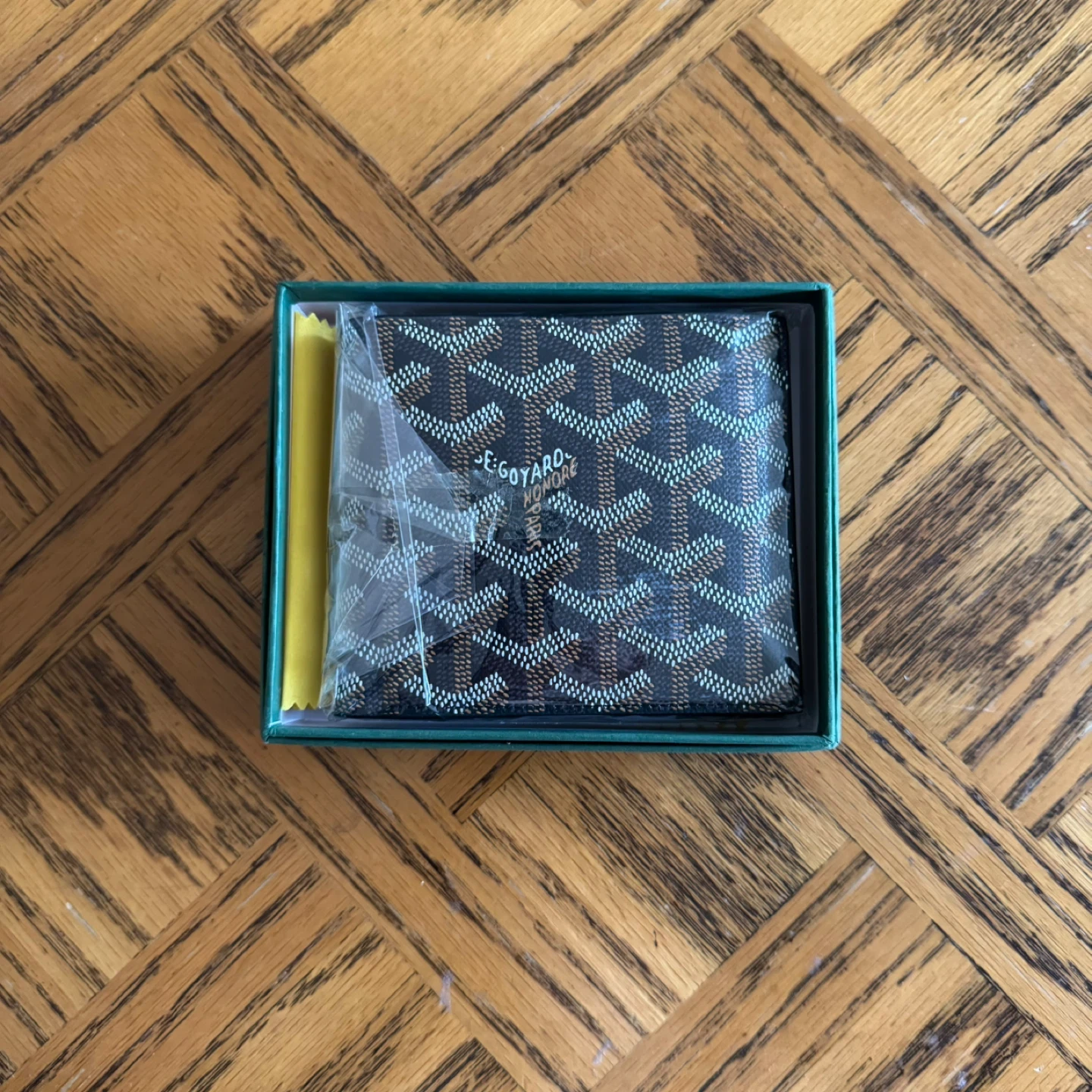 Black&Orange Goyard Paris Wallet