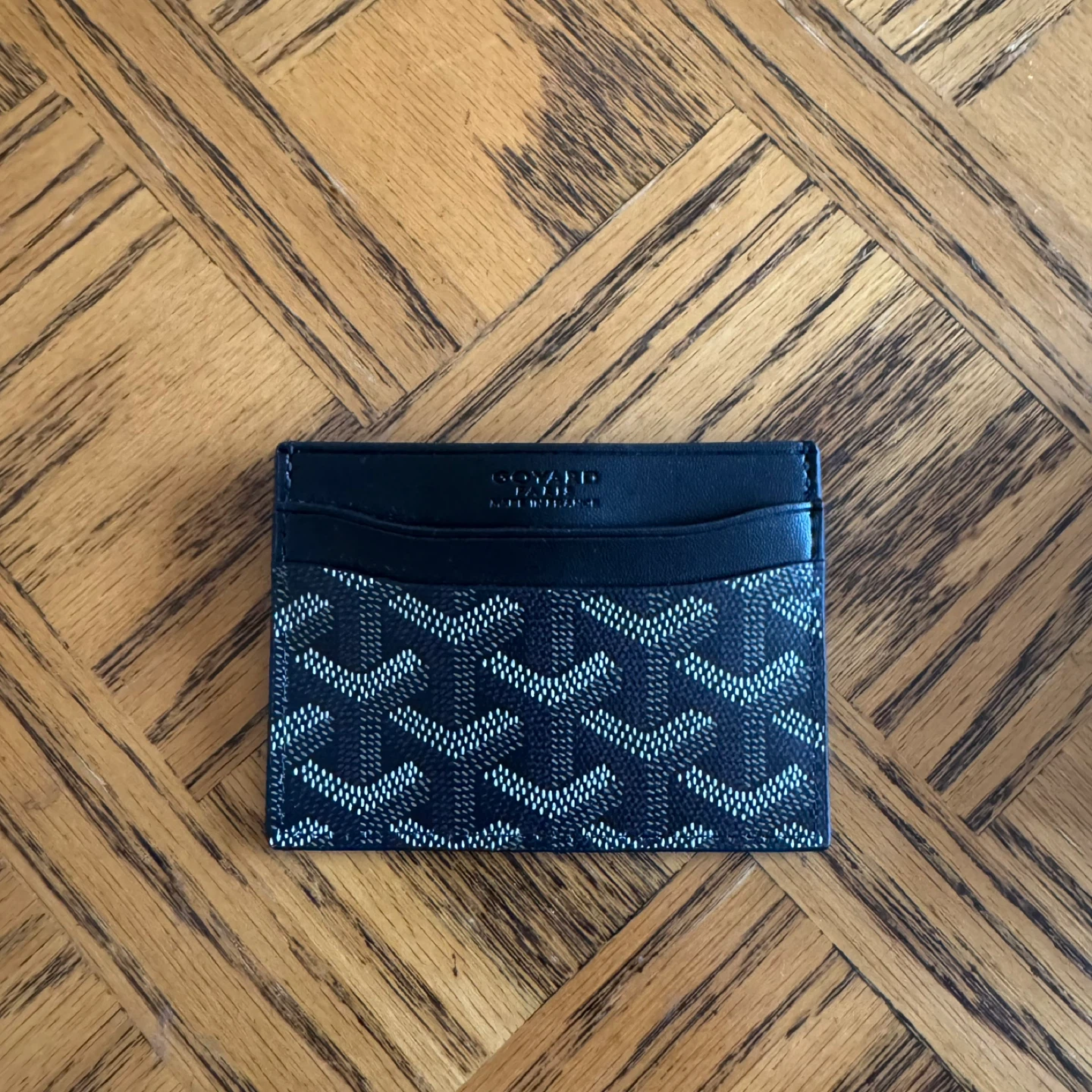 Goyard Black Card Holder - photo 2