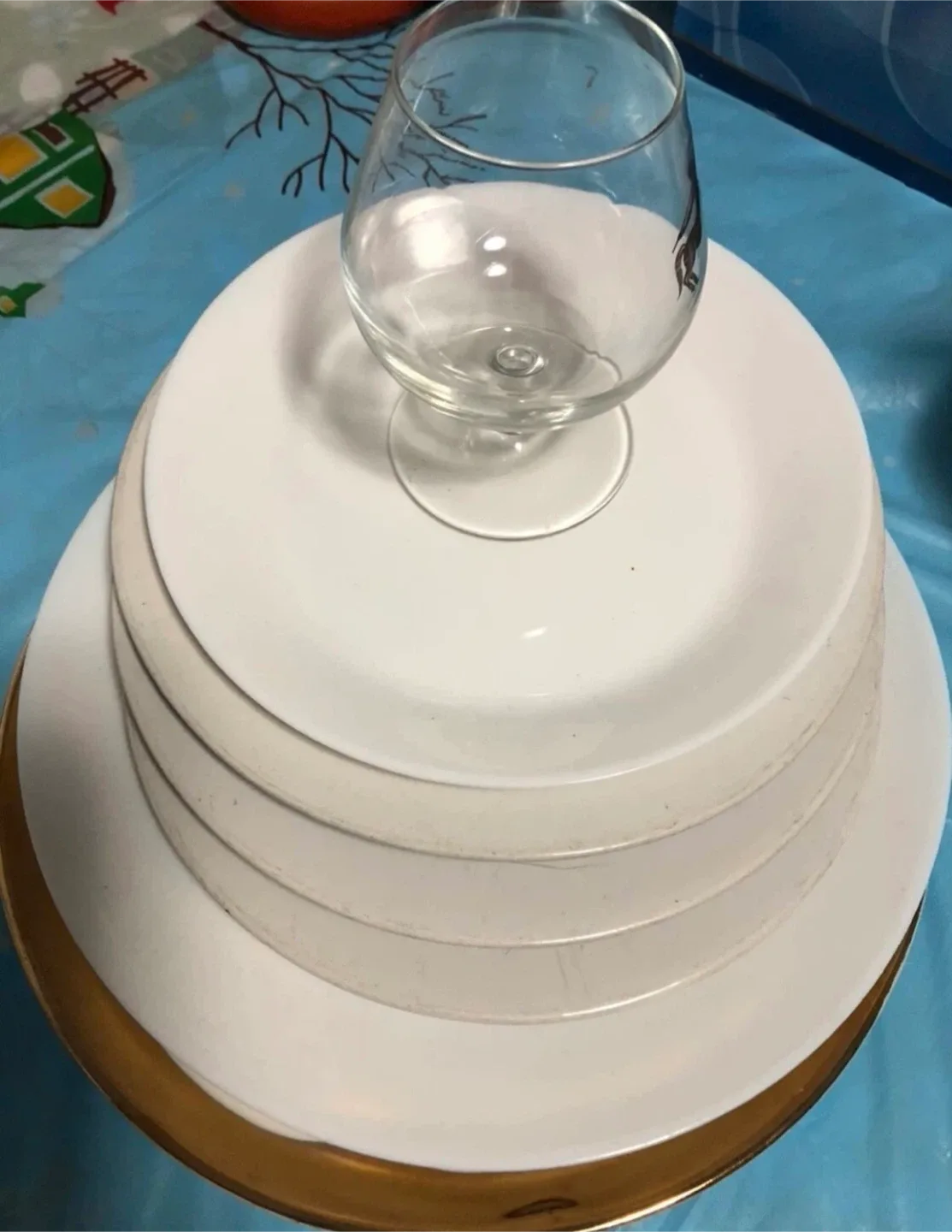 🆓Plates & a glass image indicator(2)