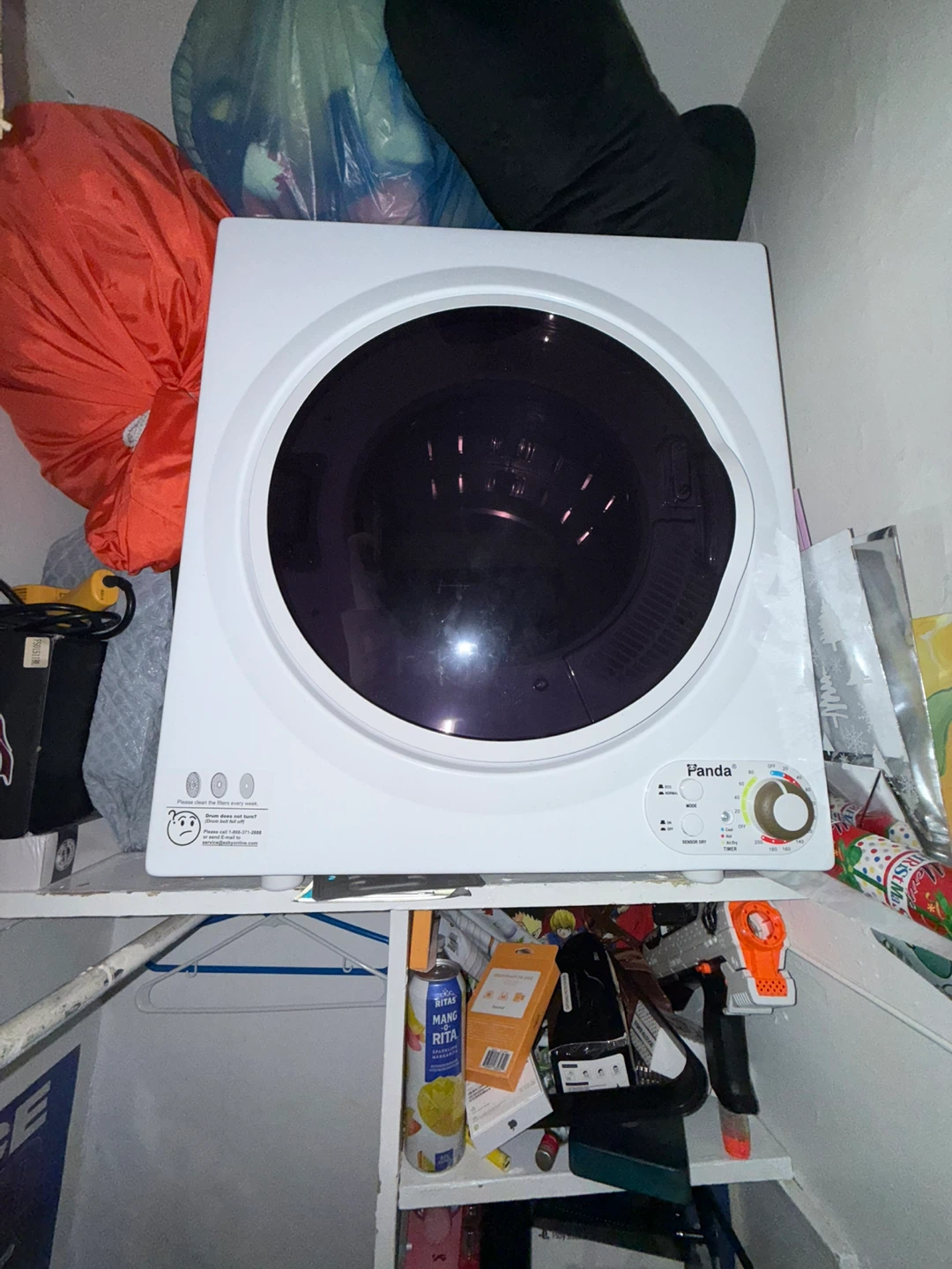Panda Portable Dryer - White