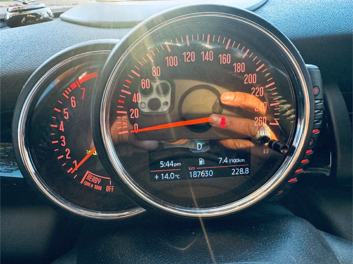 Mini Cooper image indicator(5)