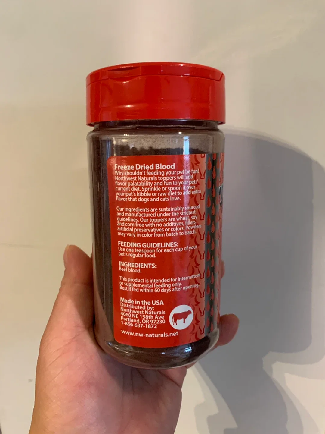 ‼️MOVING SALE‼️ Freeze Dried Beef Blood Topper image indicator(2)