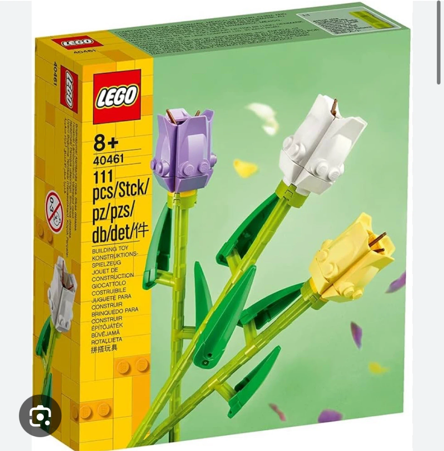 Two Lego Tulips Sets