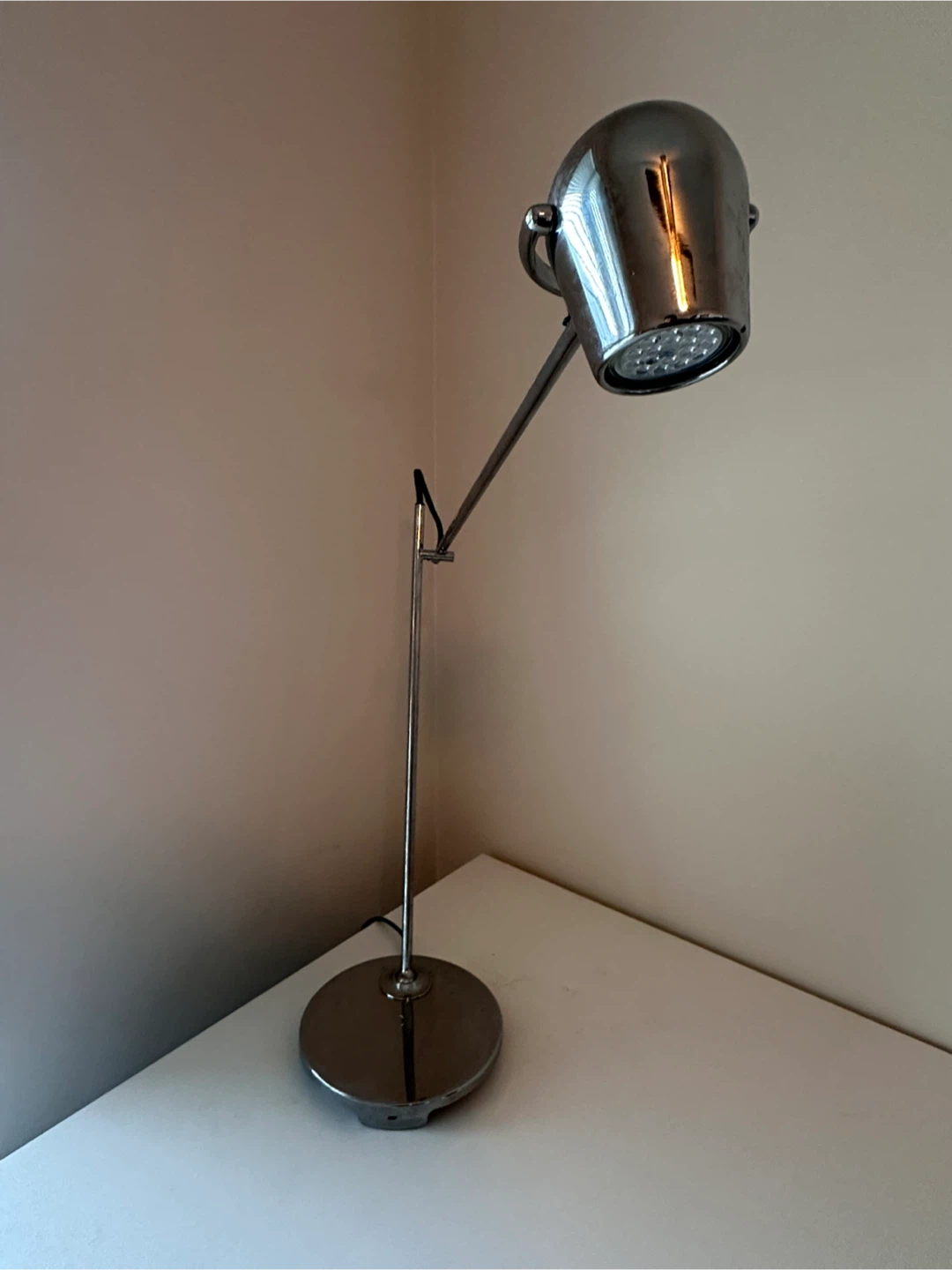 IKEA MODERMOLN Chrome Plated Work Lamp