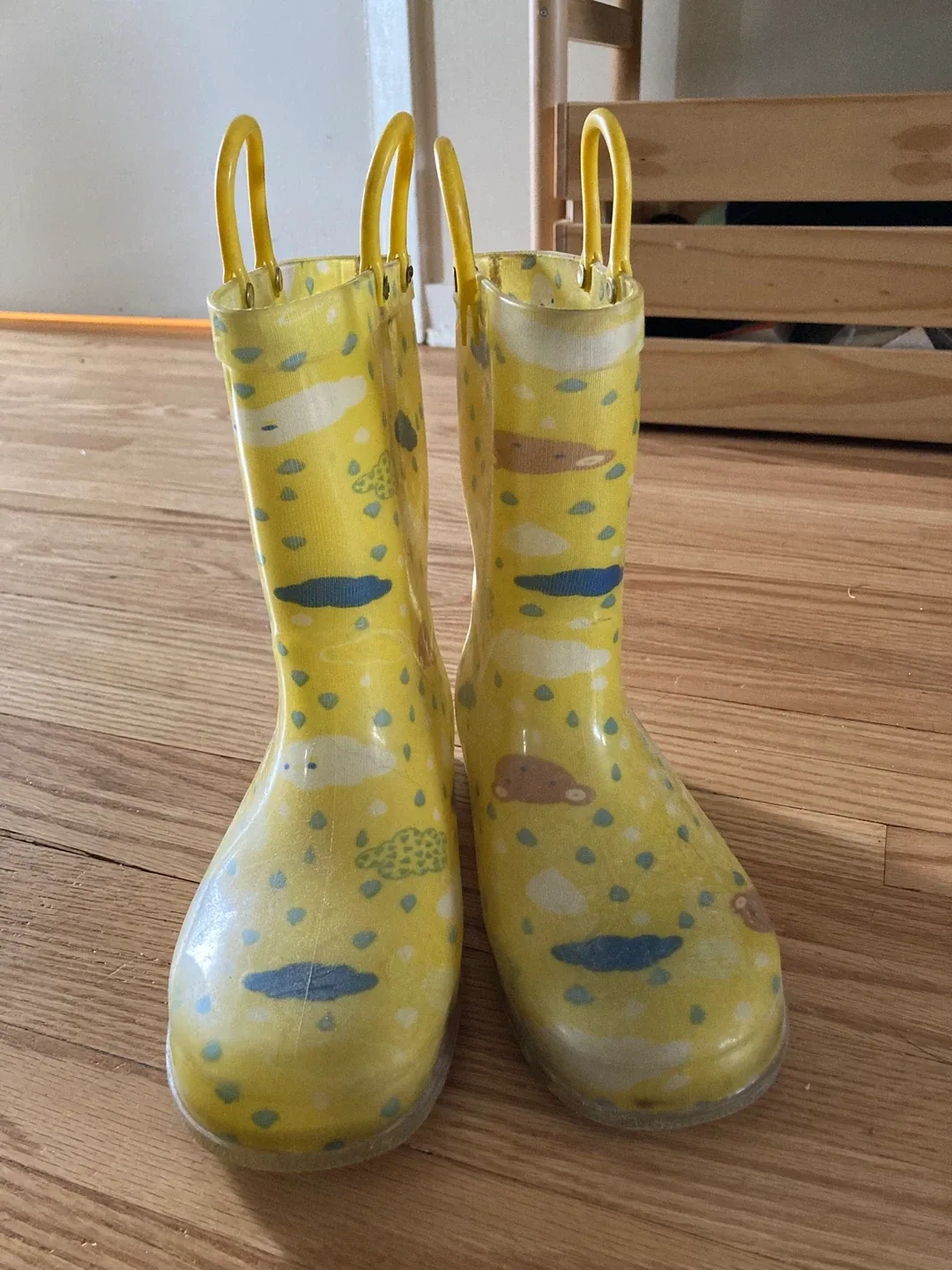 Light Up Teddy Bear Rain Boots image indicator(5)
