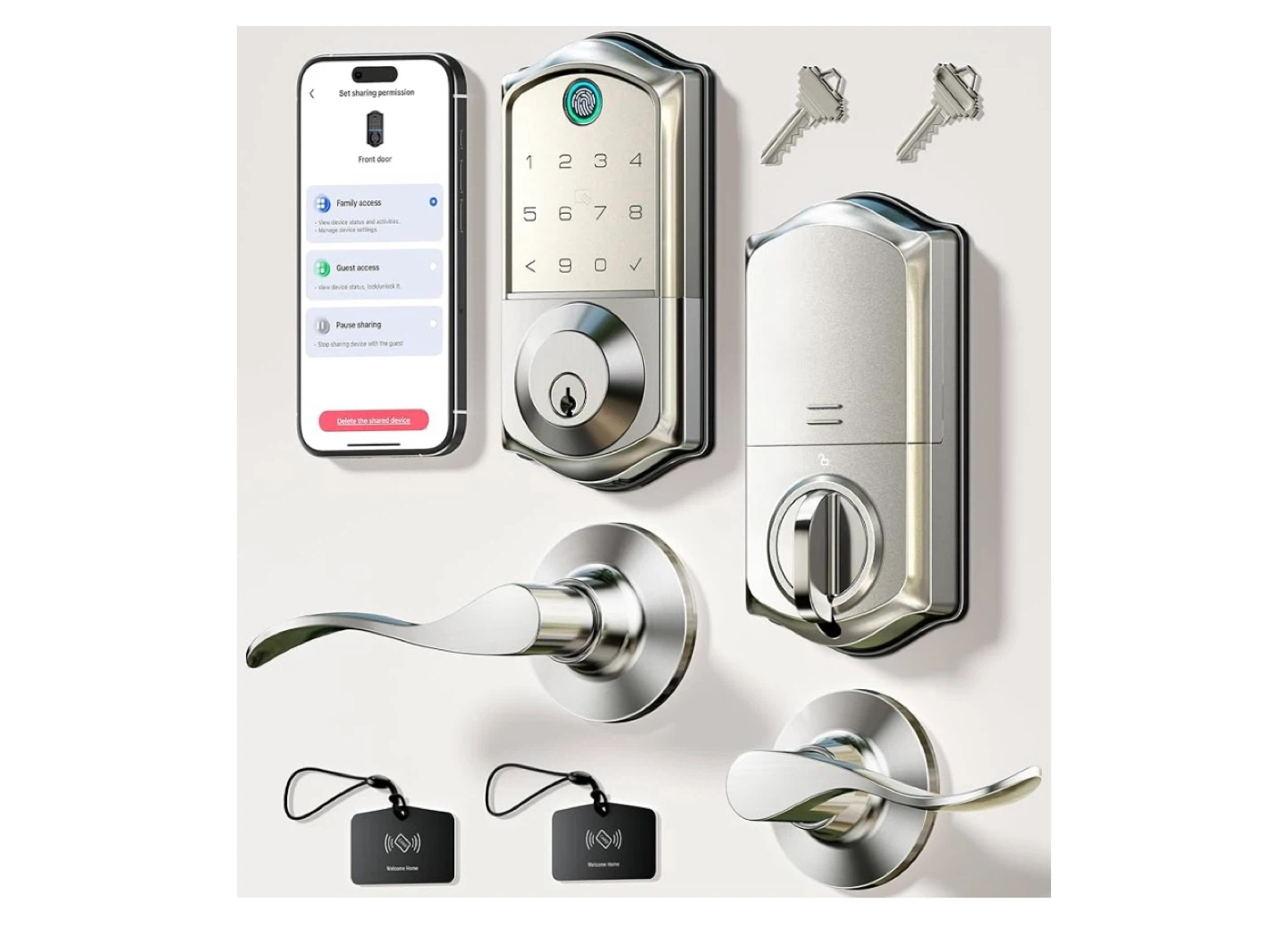KK Home Smart Door Lock Set