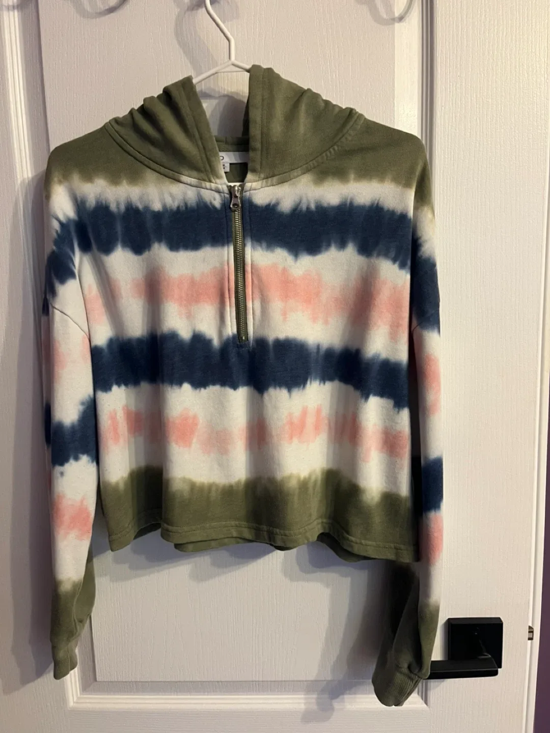 CLEO Tie Dye Quarter Zip - Size M - New