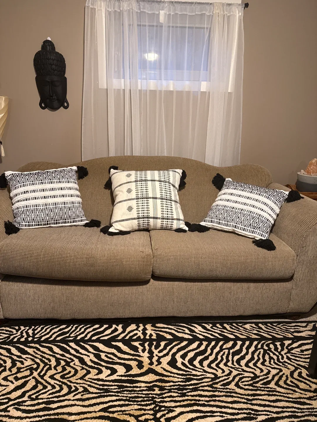 Couch and matching loveseat.