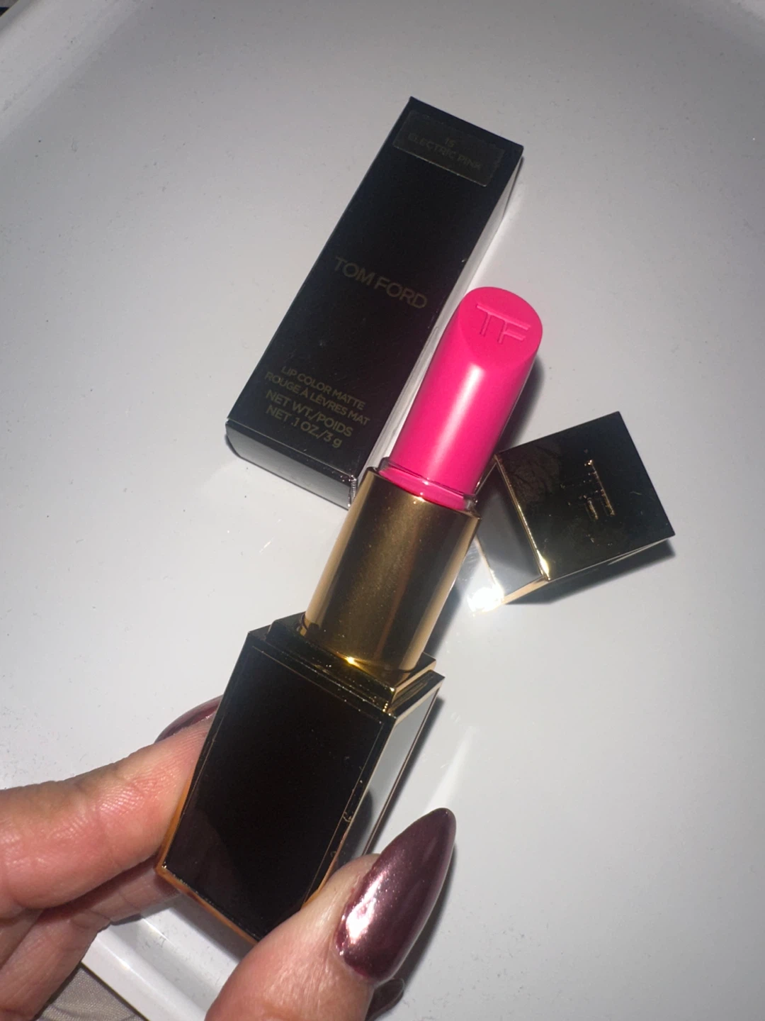 Tom Ford Electric Pink Lipstick