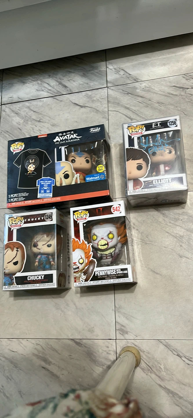 Funko Pop! Vinyl Figures - E.T., Avatar, IT, Chucky