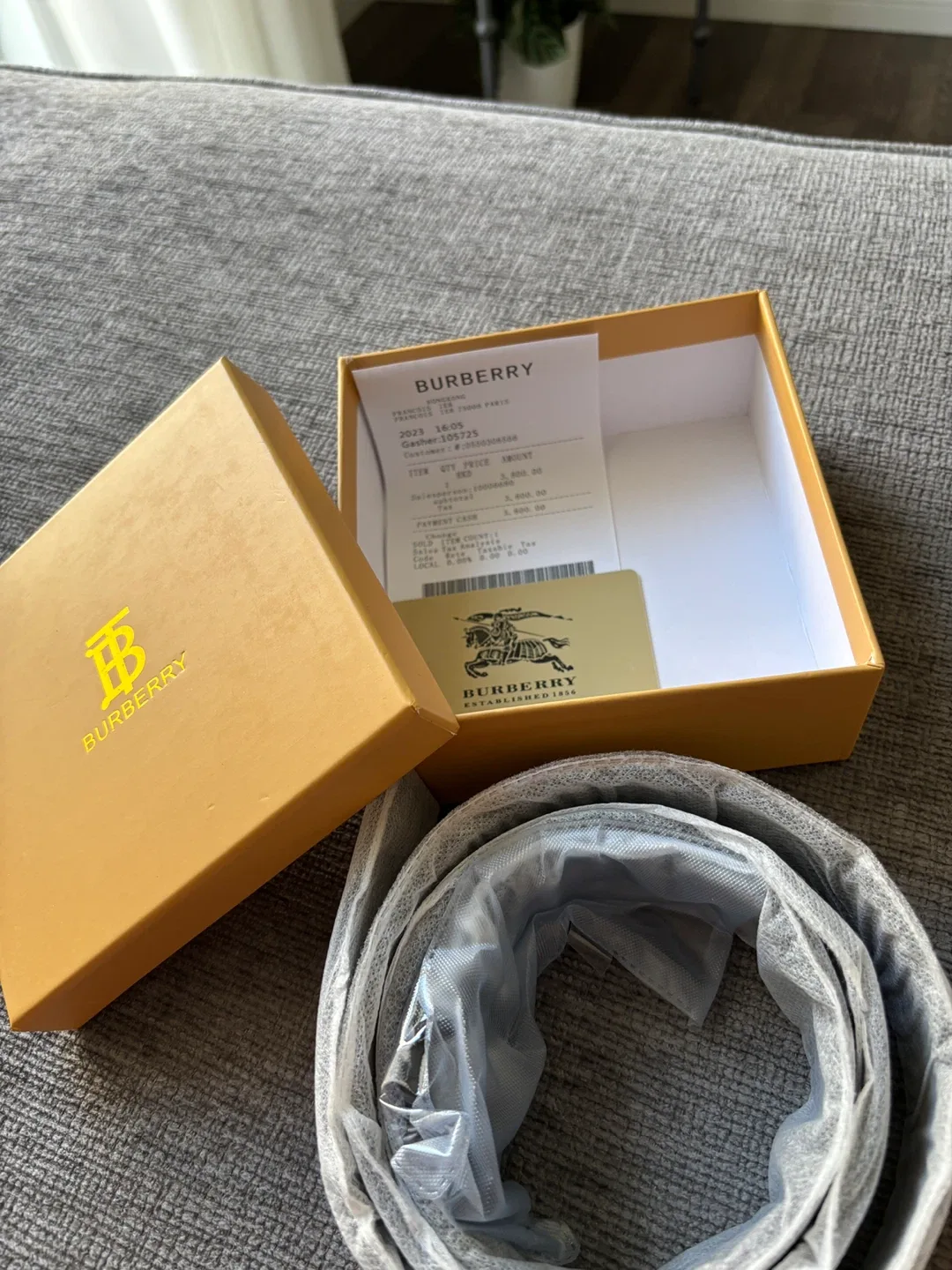 Men’s Burberry Belt image indicator(2)