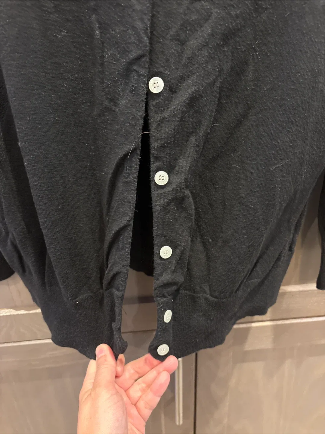 Black Cardigan - Size Small image indicator(4)