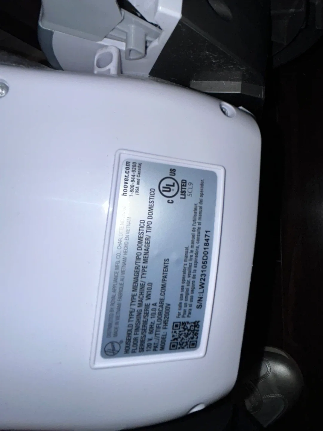 Hoover SmartWash FH52000V Carpet Cleaner image indicator(3)