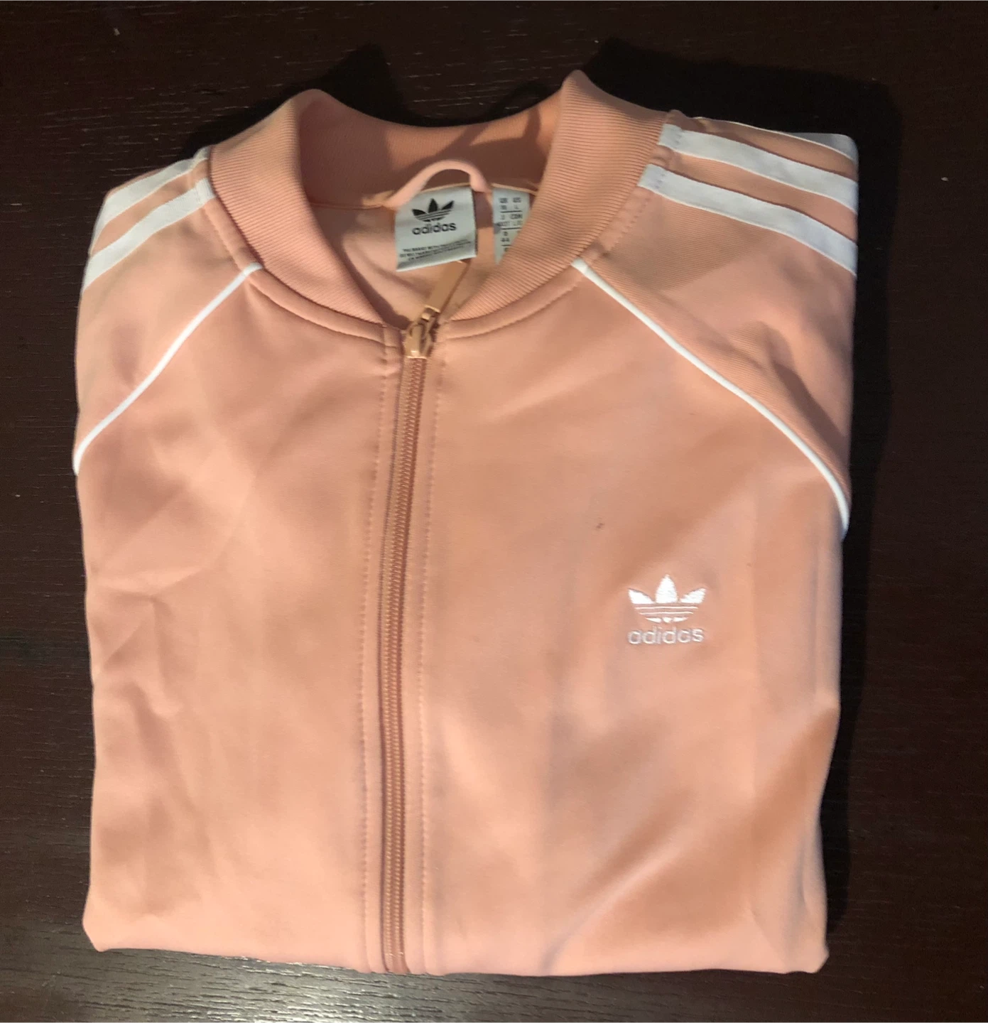 Adidas Salmon Pink Jacket Size L