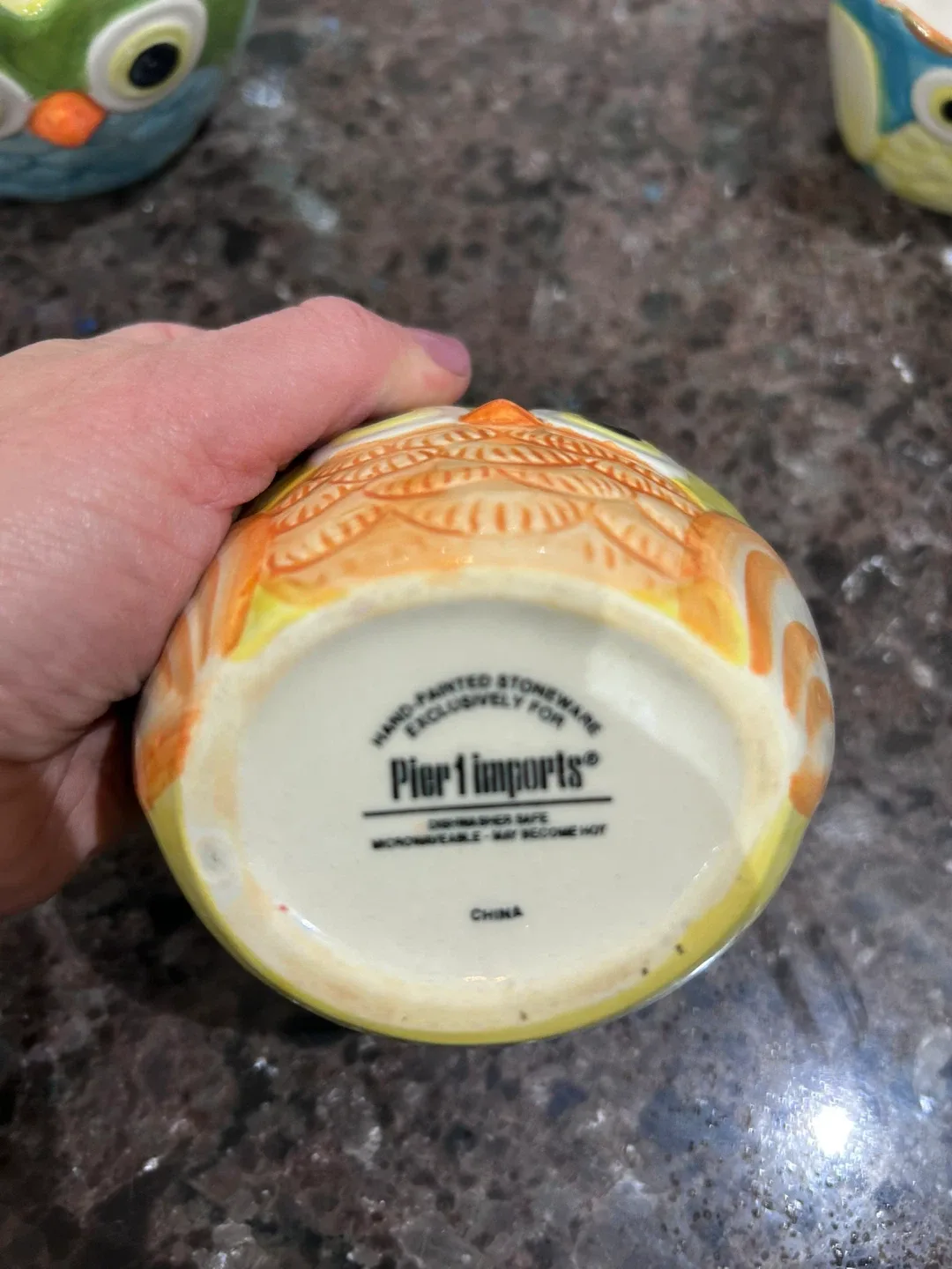 Pier 1 Imports Owl Measuring Cup Set image indicator(4)