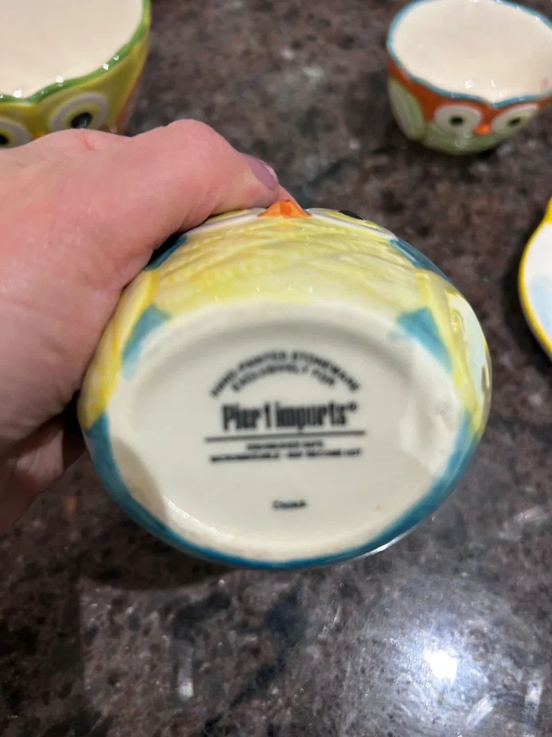 Pier 1 Imports Owl Measuring Cup Set image indicator(5)
