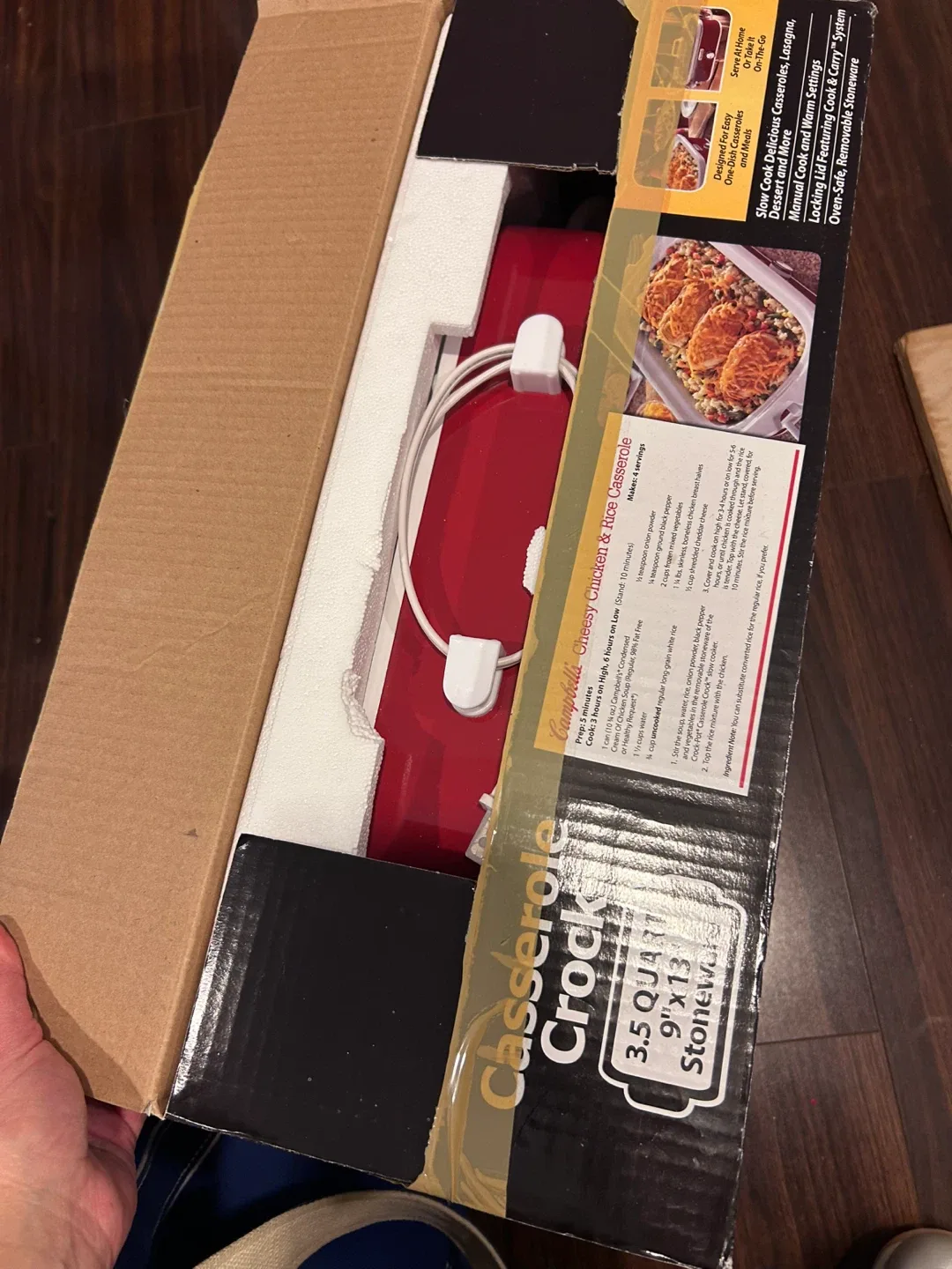 Crock-Pot Casserole Crock 3.5 Quart - New image indicator(2)