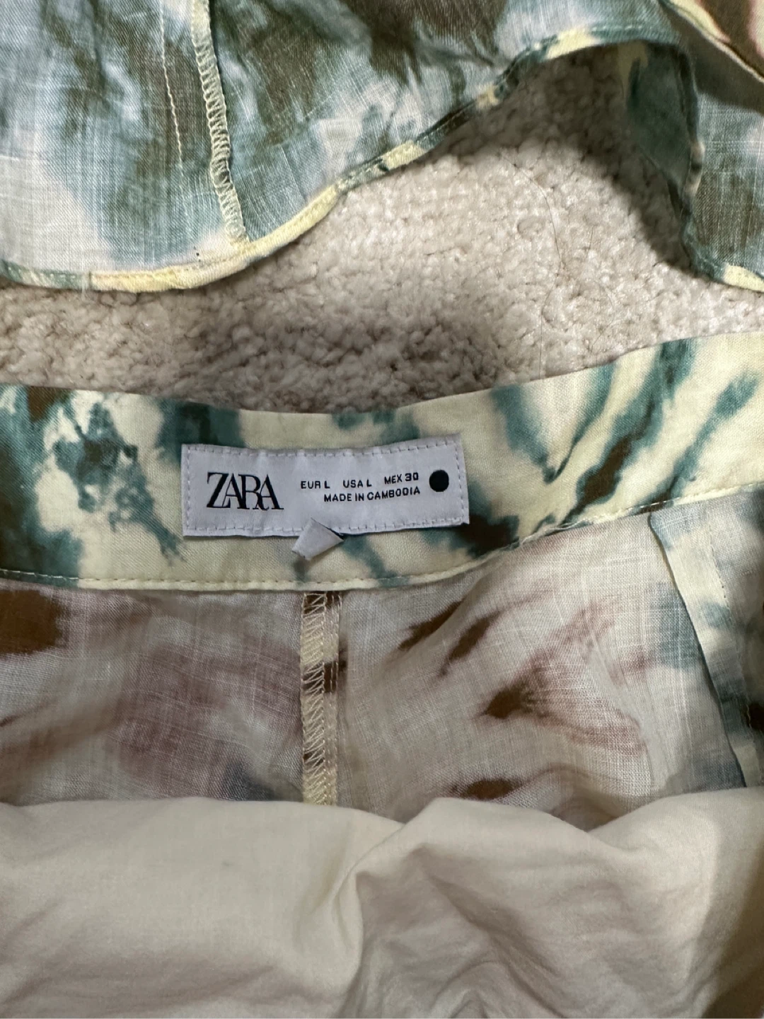 Zara Tie Dye Co-ord Set - Size L - photo 3
