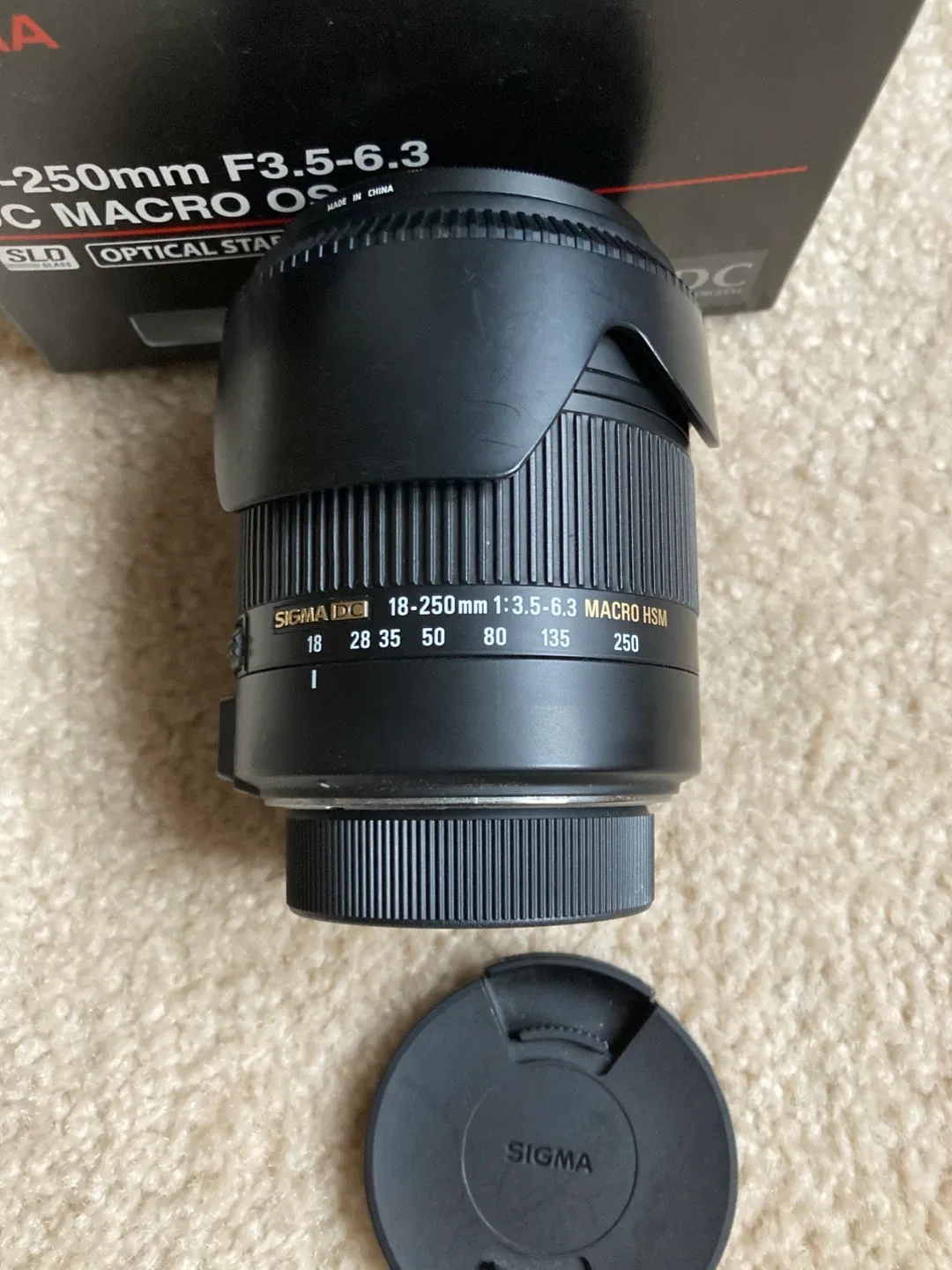 Sigma 18-250mm f3.5-6.3 for Nikon image indicator(3)