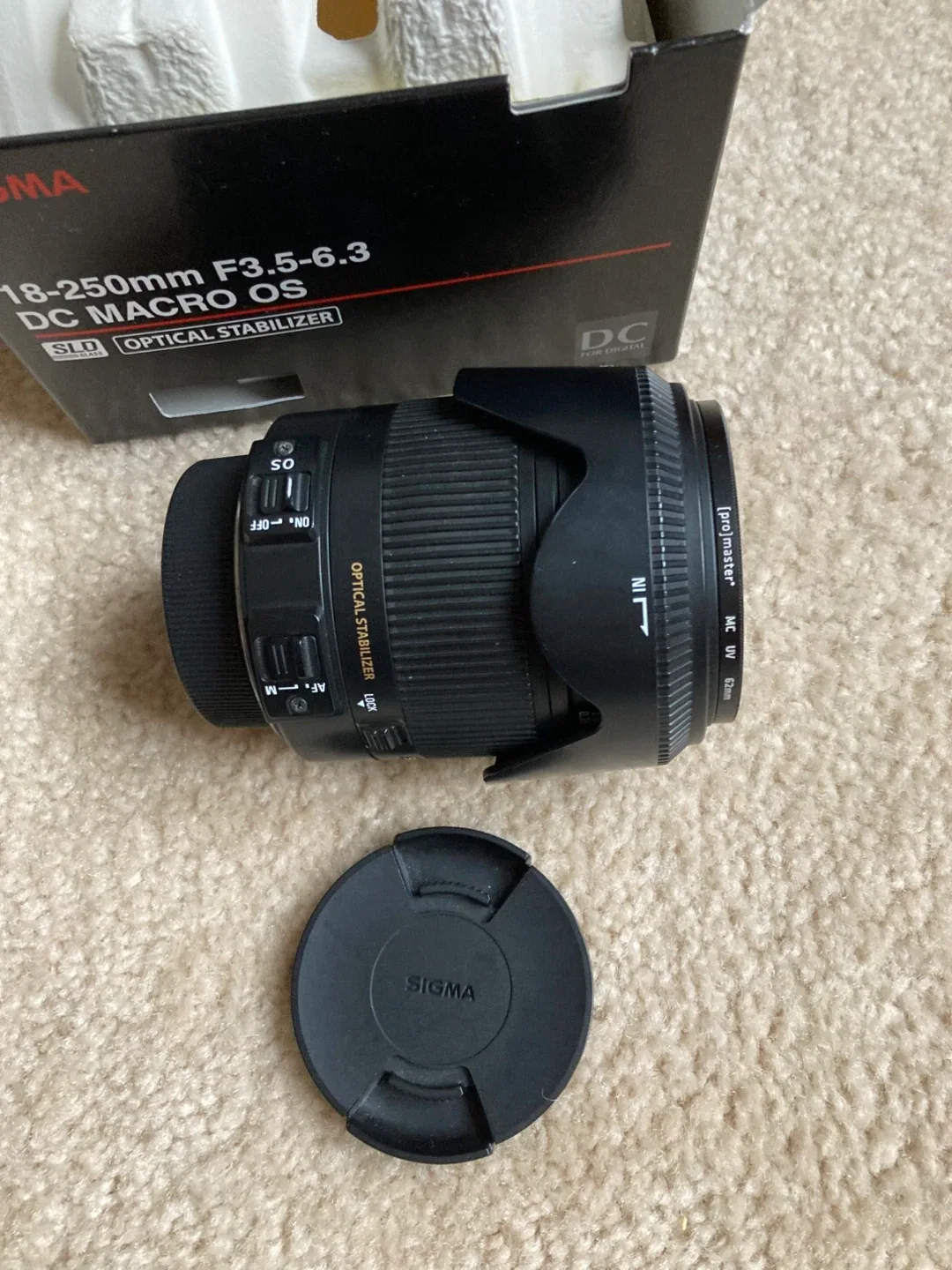 Sigma 18-250mm f3.5-6.3 for Nikon image indicator(4)