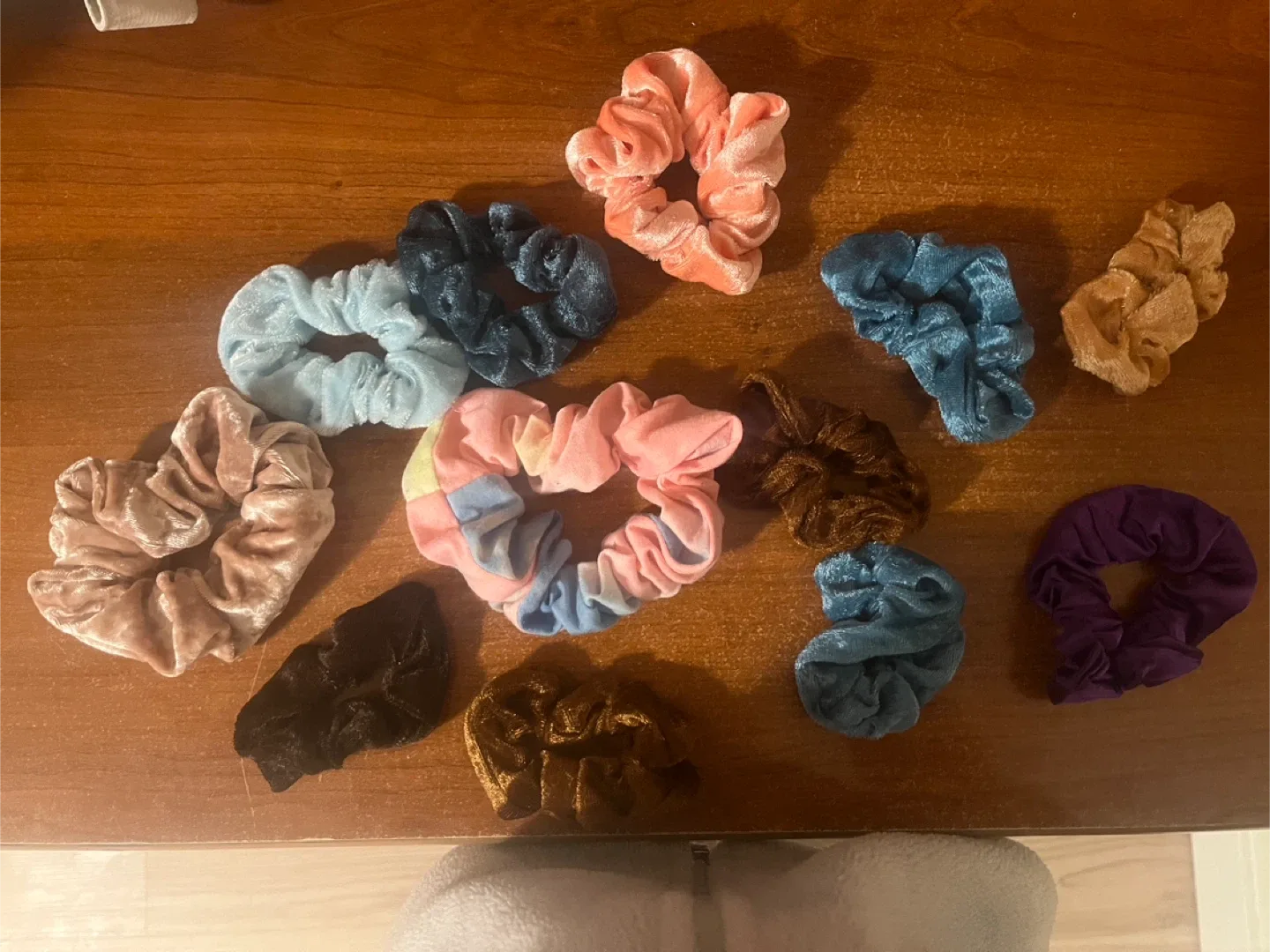 Velvet Scrunchies - Hair Accessories