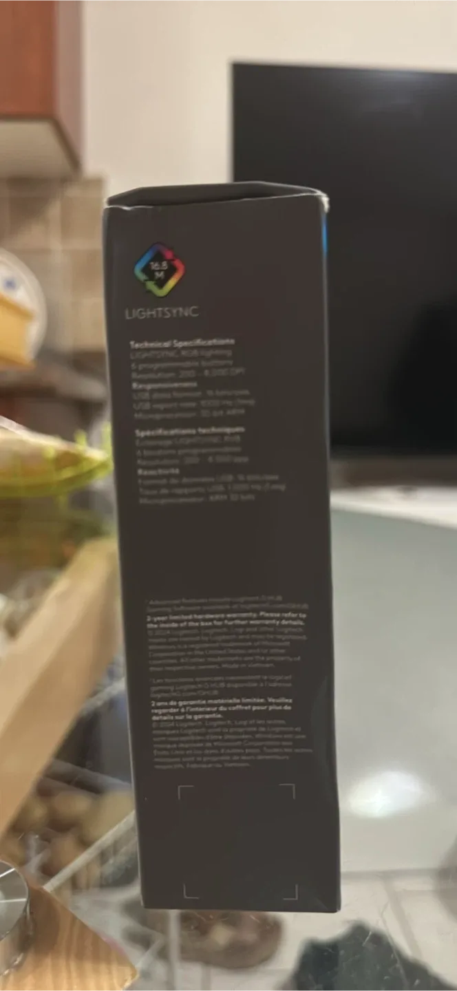 New Logitech G203 Lightsync Gaming Mouse image indicator(2)