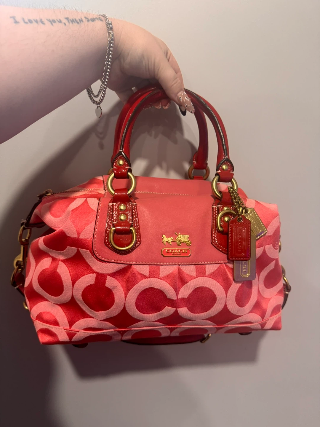 Rare Y2K hot pink coach - photo 2