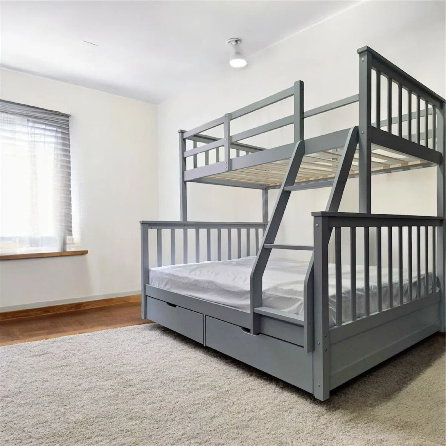 Brand new Wooden Bunk Bed Frame, single over double image indicator(2)