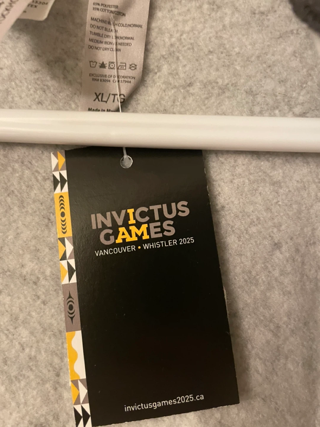 Invictus Games Vancouver Whistler 2025 Hoodie XL - photo 4