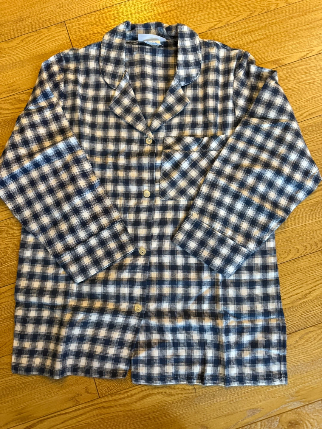 Women Plaid Pyjama 2 piece Set - Size 8 (S/P) - photo 3