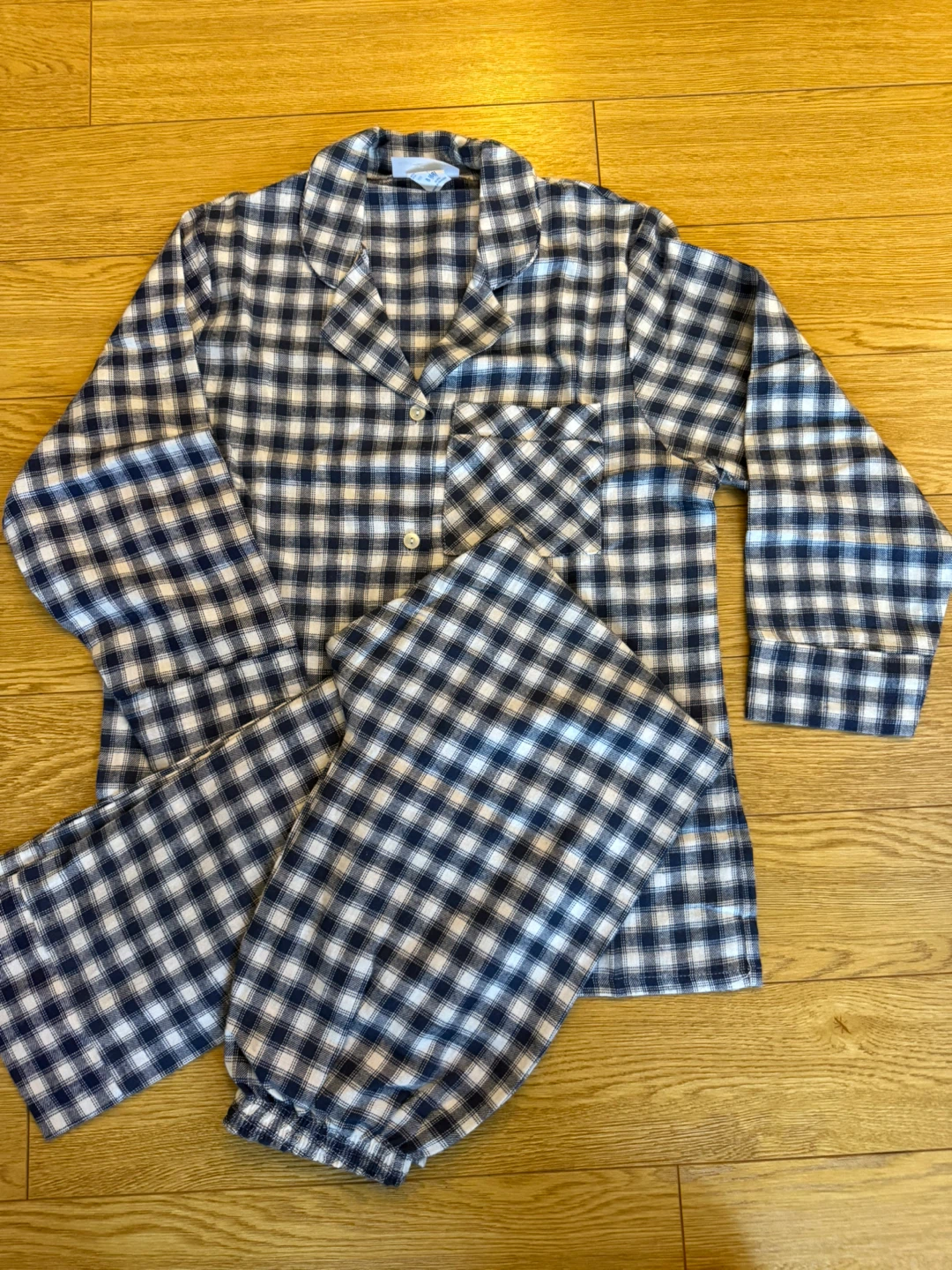 Women Plaid Pyjama 2 piece Set - Size 8 (S/P) - photo 2