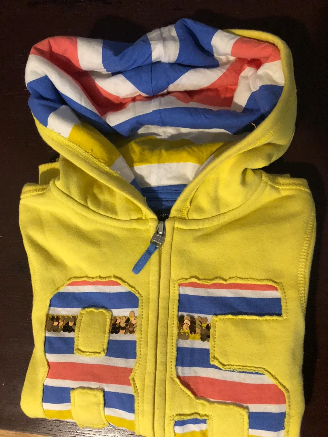 Tommy Hilfiger kids Yellow Hoodie - Size M (8-10) image indicator(2)