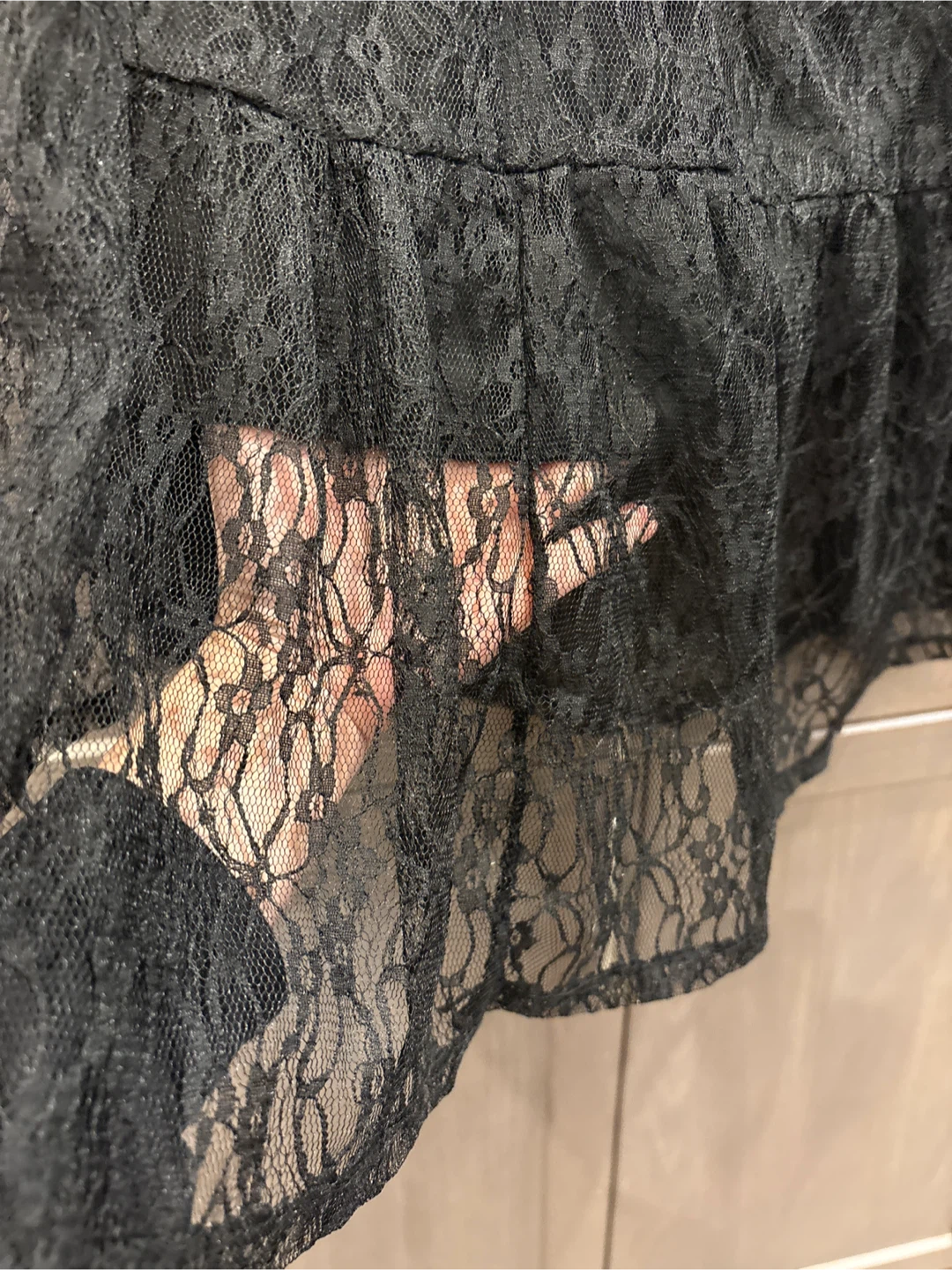 Black Lace Skirt - photo 2