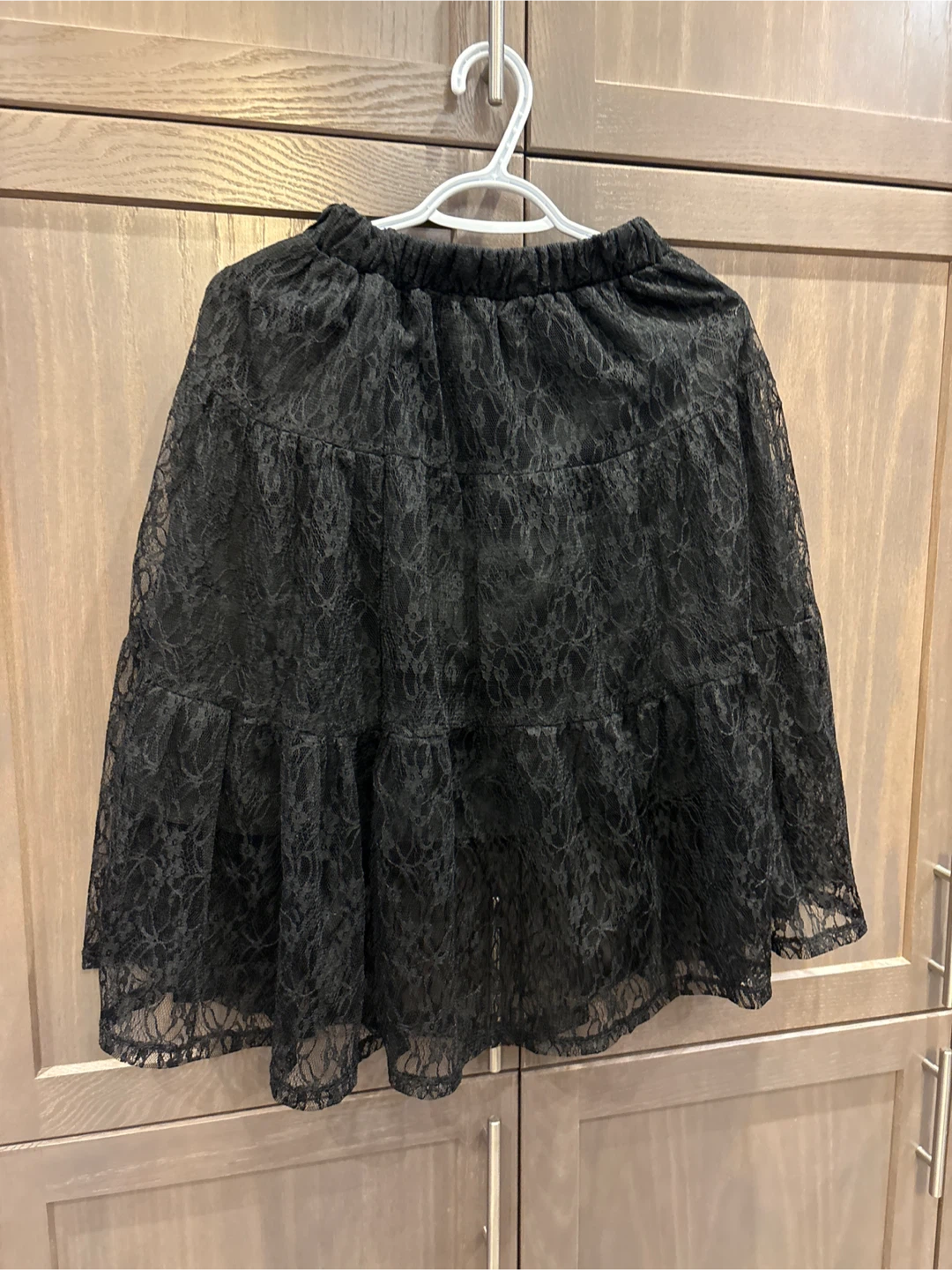 Black Lace Skirt