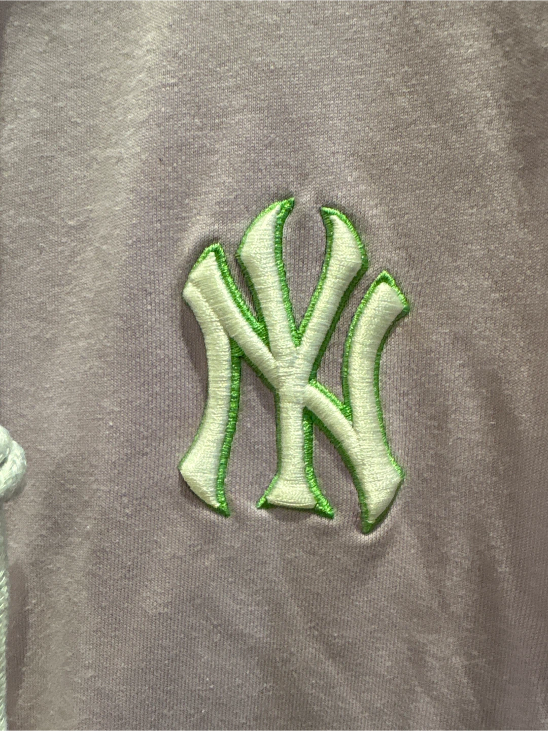 MLB New York Yankees Lavender Hoodie - photo 2